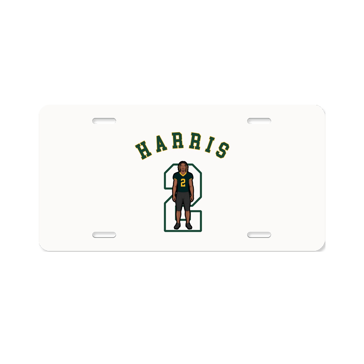 License Plate — Shirsey Arch in Classic