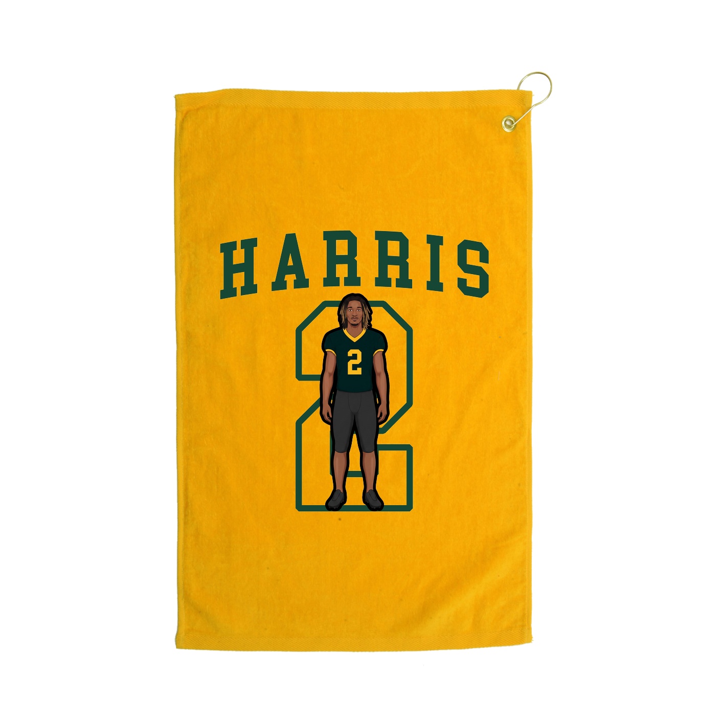Golf Towel — Shirsey in Gold