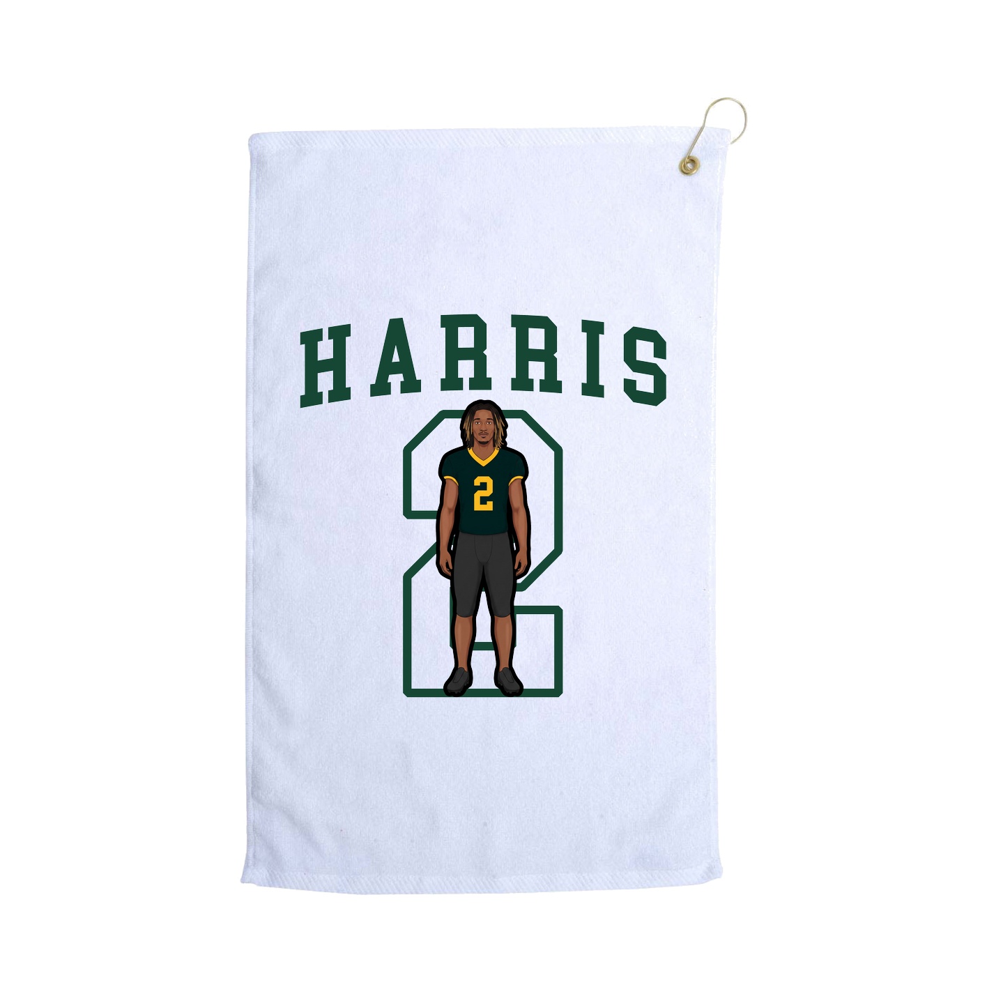 Golf Towel — Shirsey in White