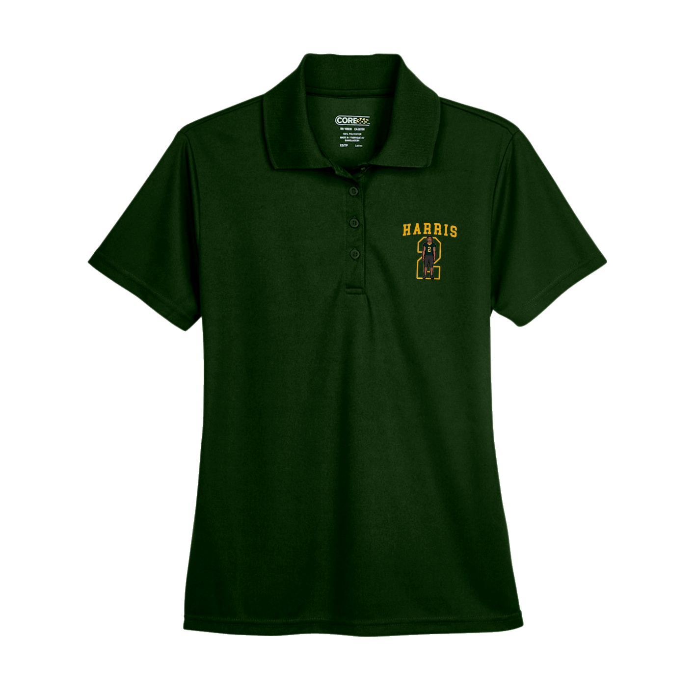 Womens Performance Polo — Shirsey in Green