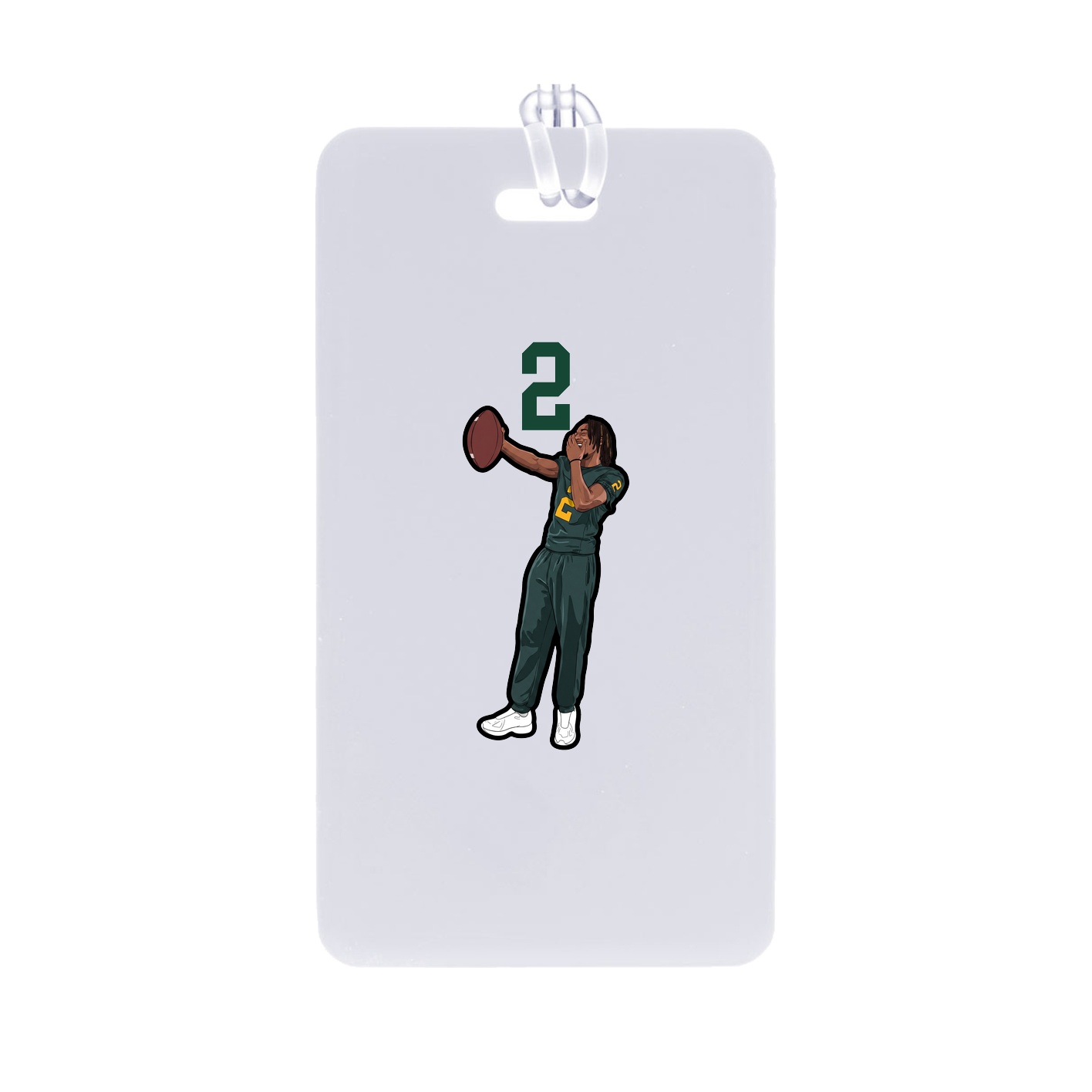 Bag Tag — Number Top in Classic