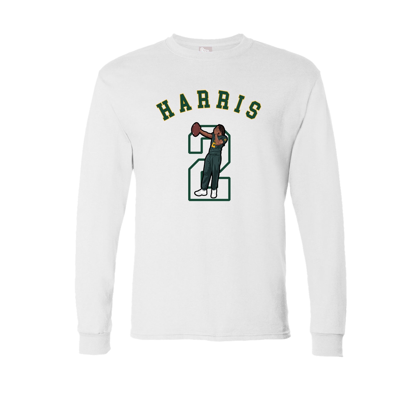 Long Sleeve Tee — Shirsey Arch in White