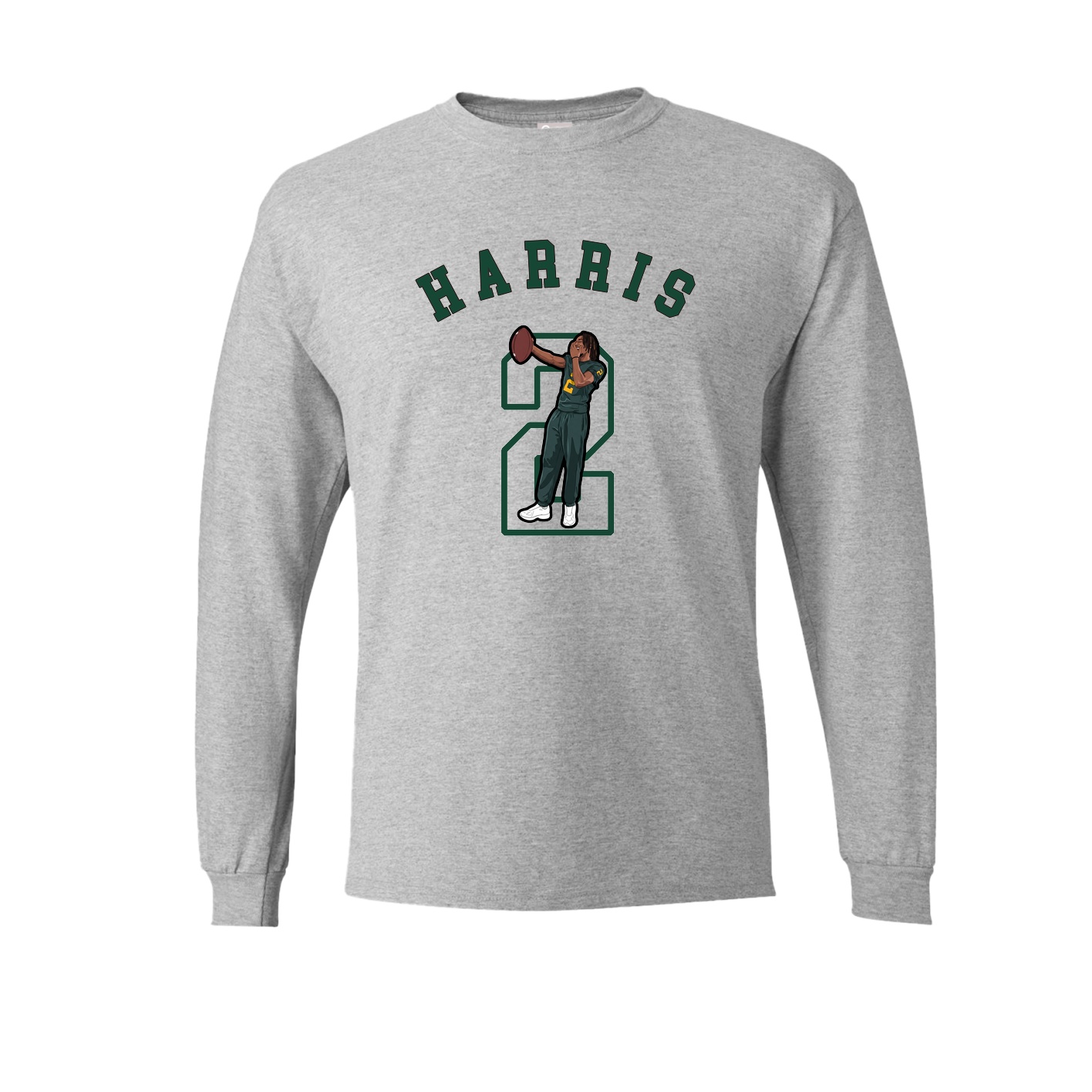 Long Sleeve Tee — Shirsey Arch in Grey