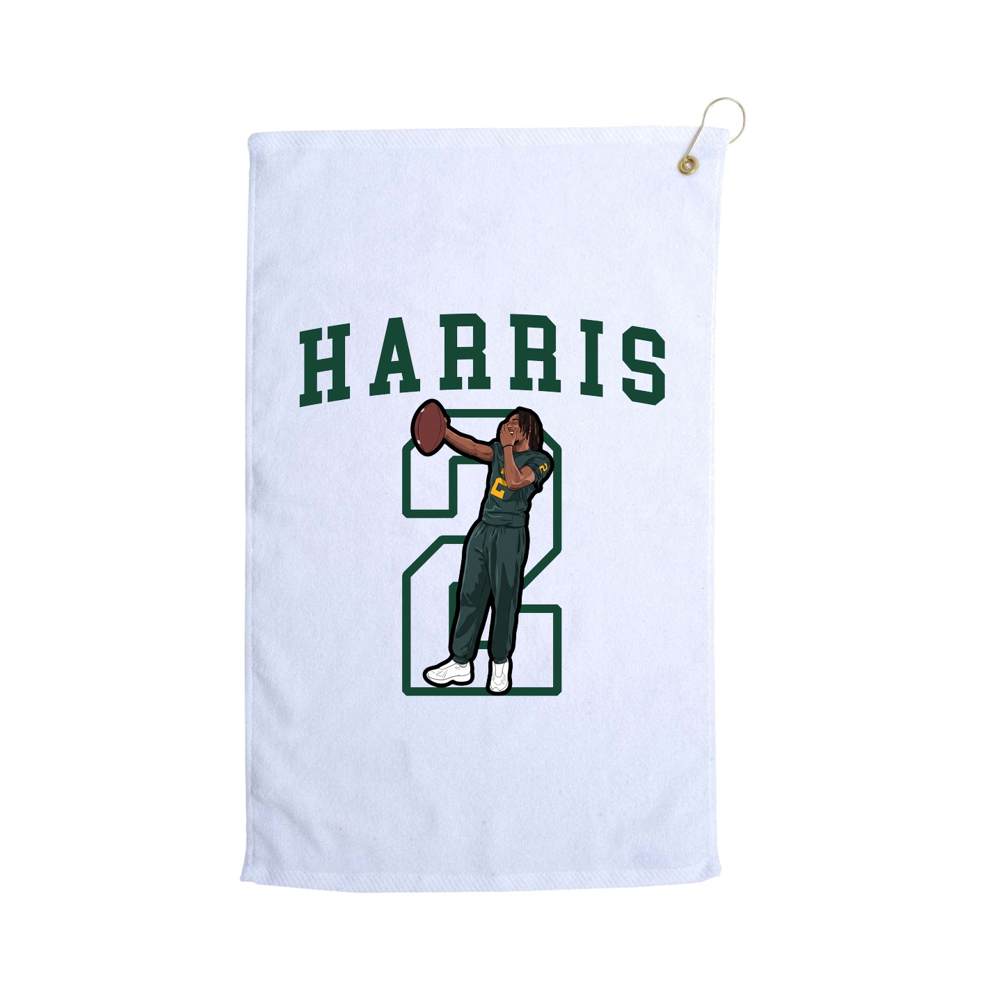 Golf Towel — Shirsey in White