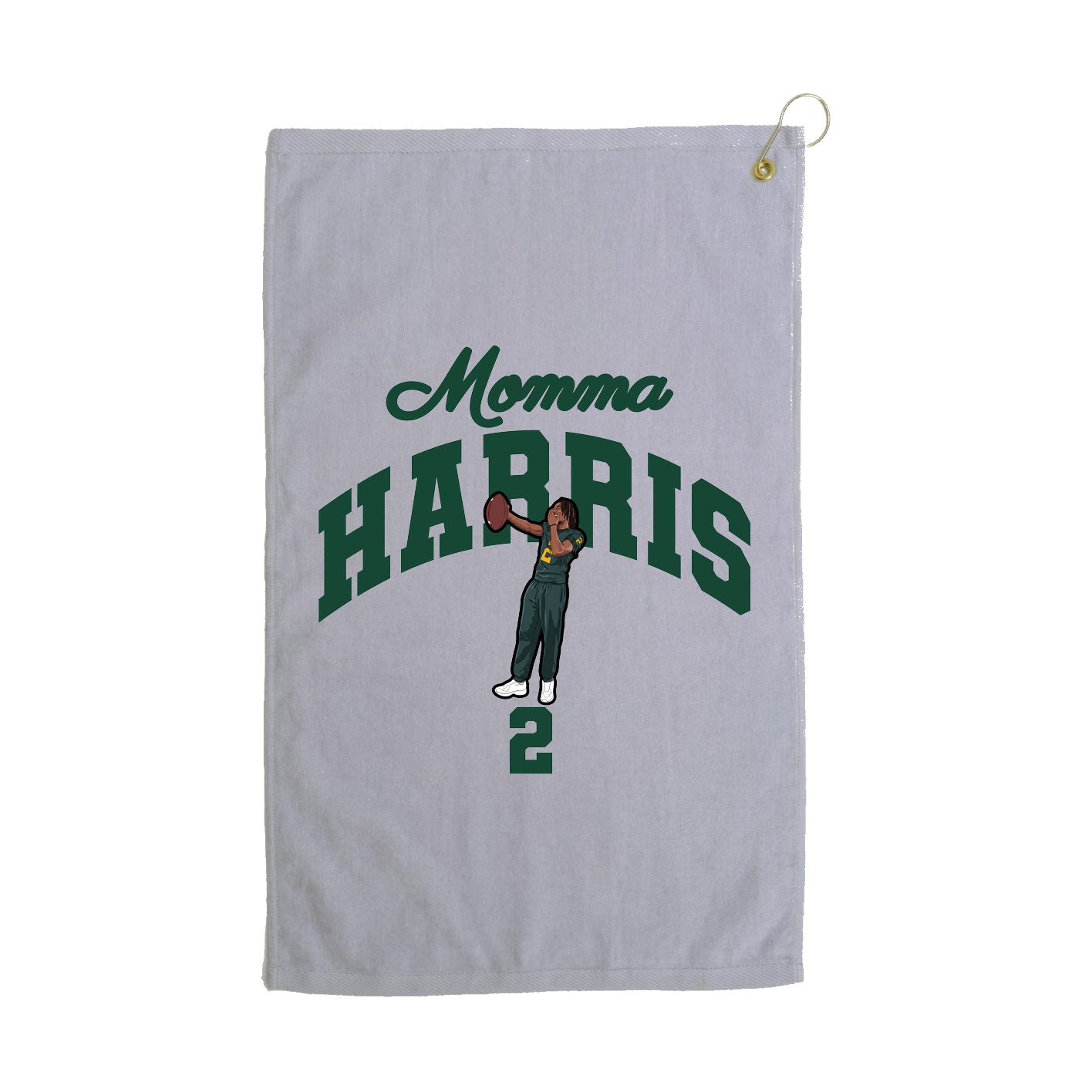 Golf Towel — Mothers Day Arch in Grey