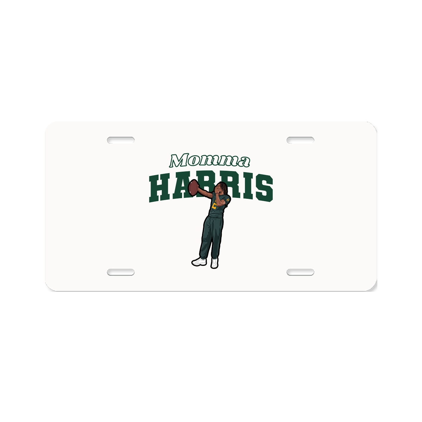 License Plate — Mothers Day Block in Classic