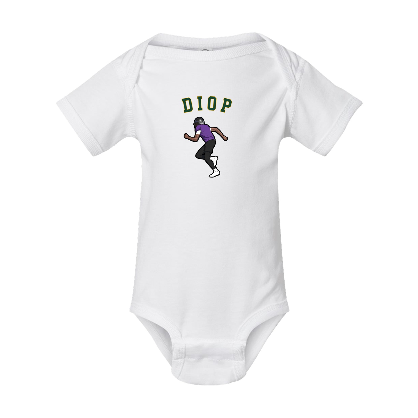 Baby Onesie — Shirsey Arch in White