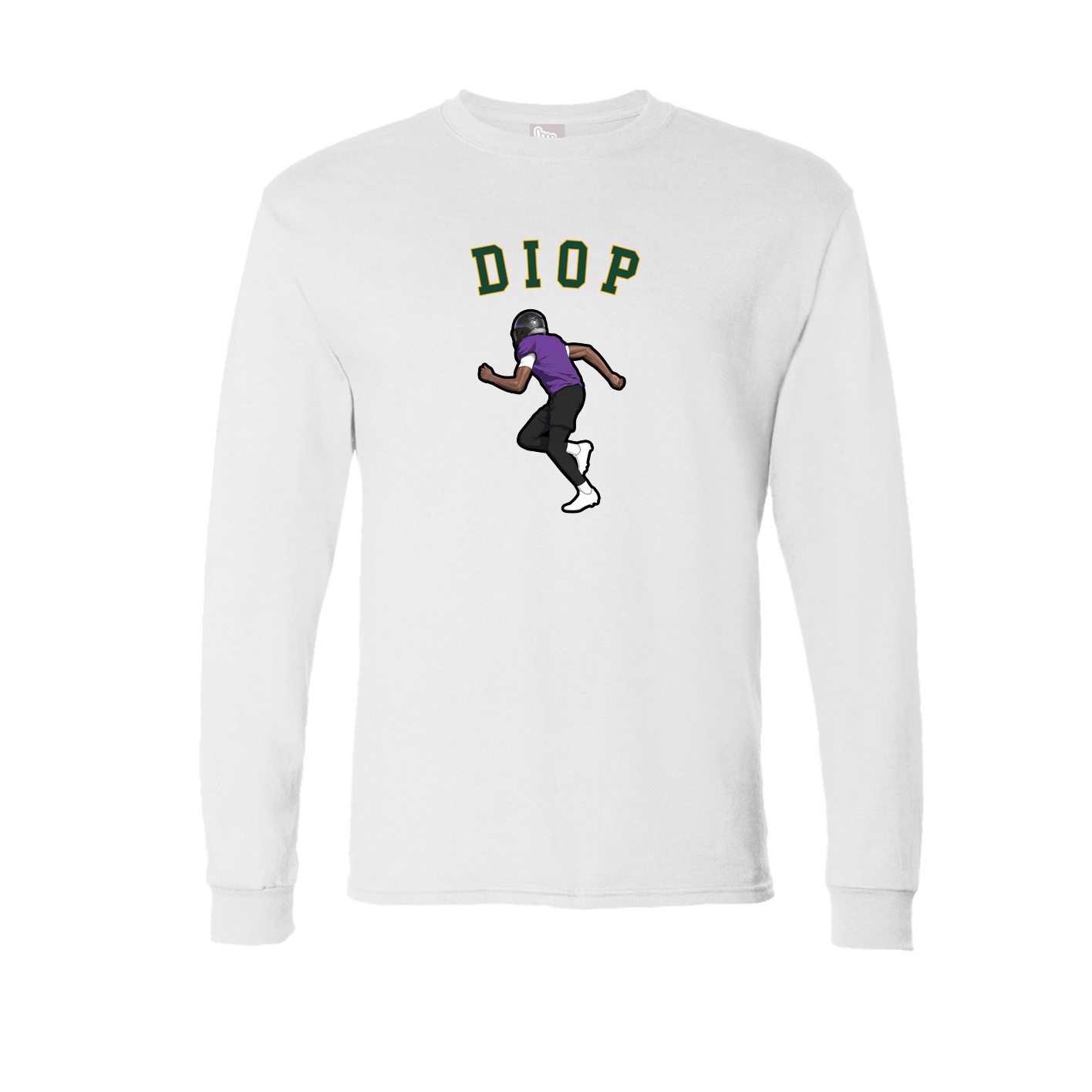 Long Sleeve Tee — Shirsey Arch in White