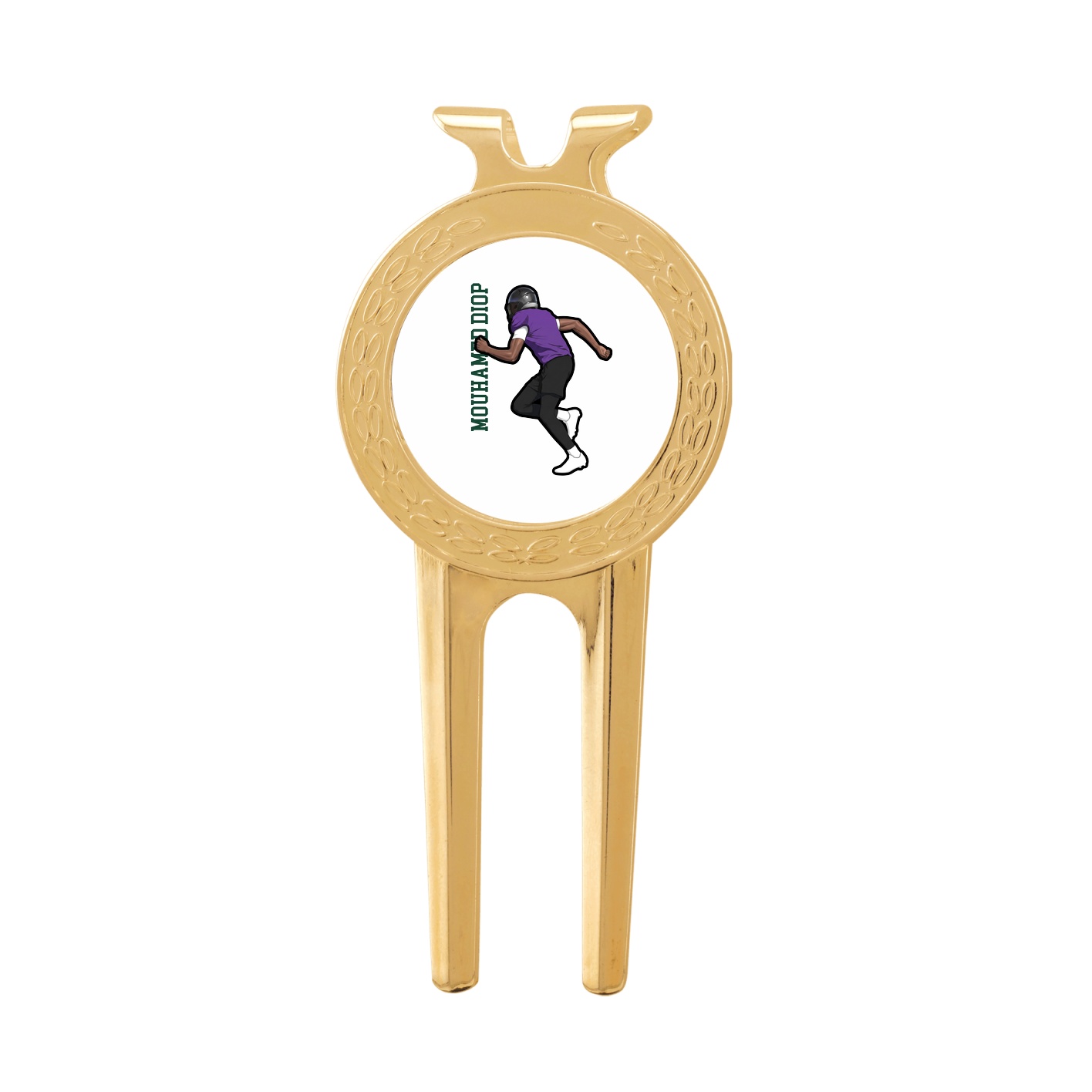 Divot Tool with Ball Marker — Name Vertical in Classic