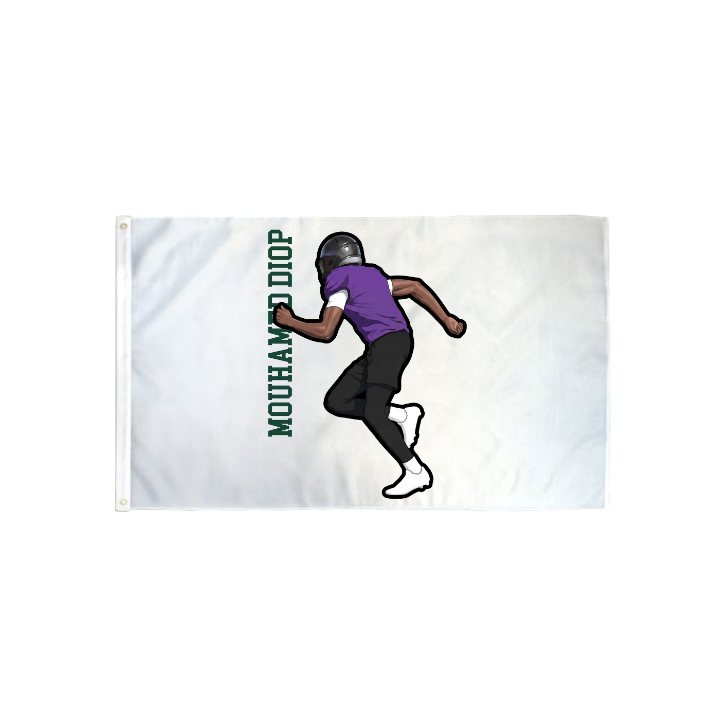 3x5 Flag — Name Vertical in Classic