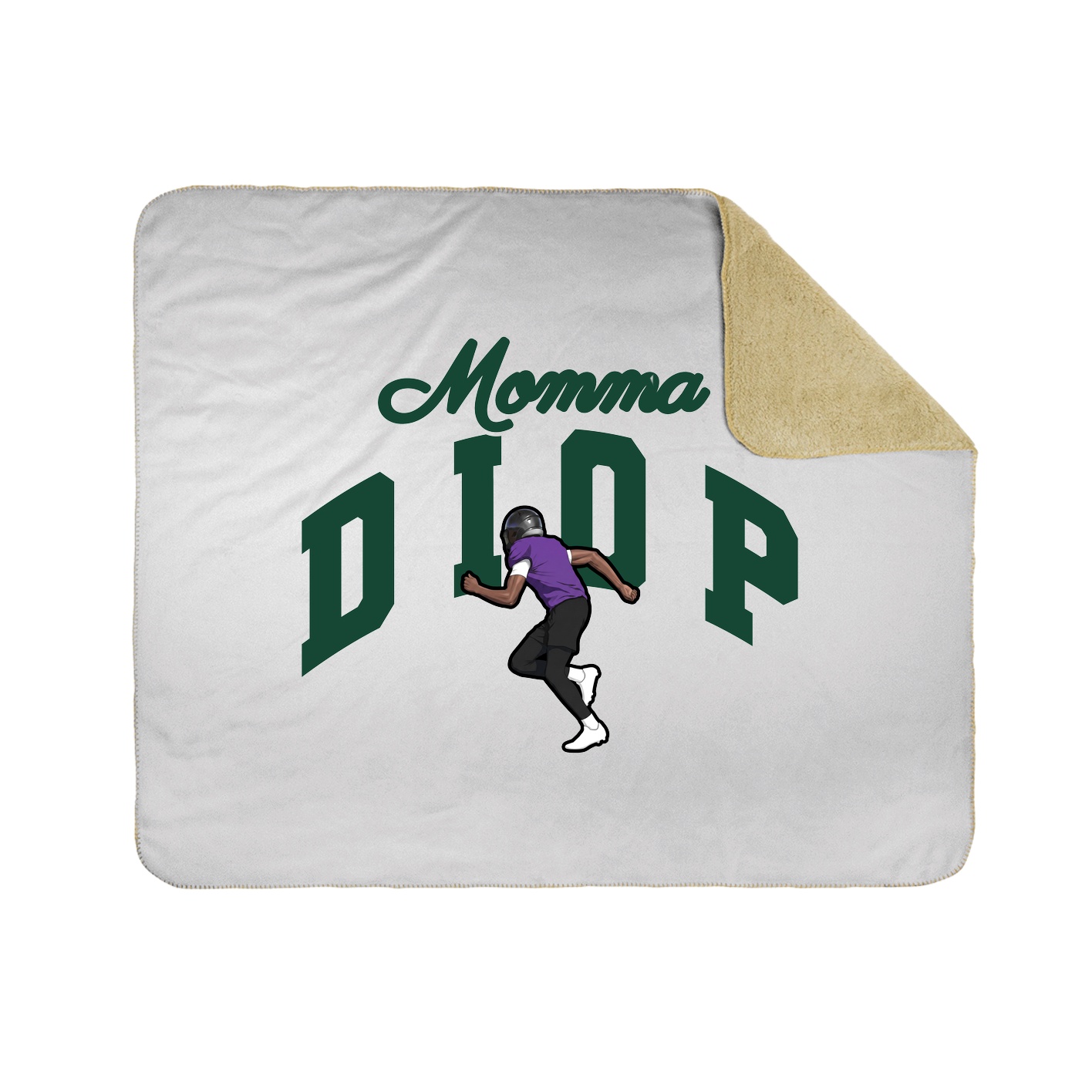 Throw Blanket — Mothers Day Arch in White