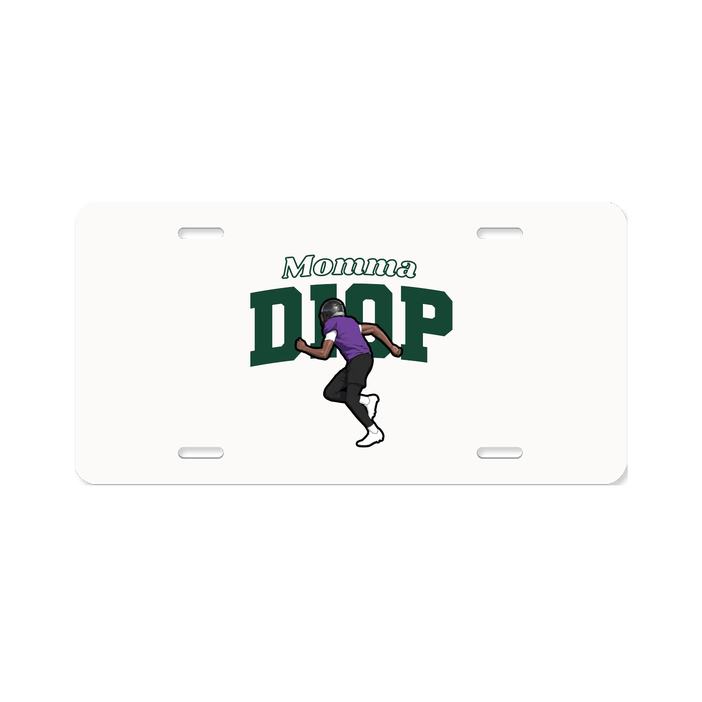 License Plate — Mothers Day Block in Classic