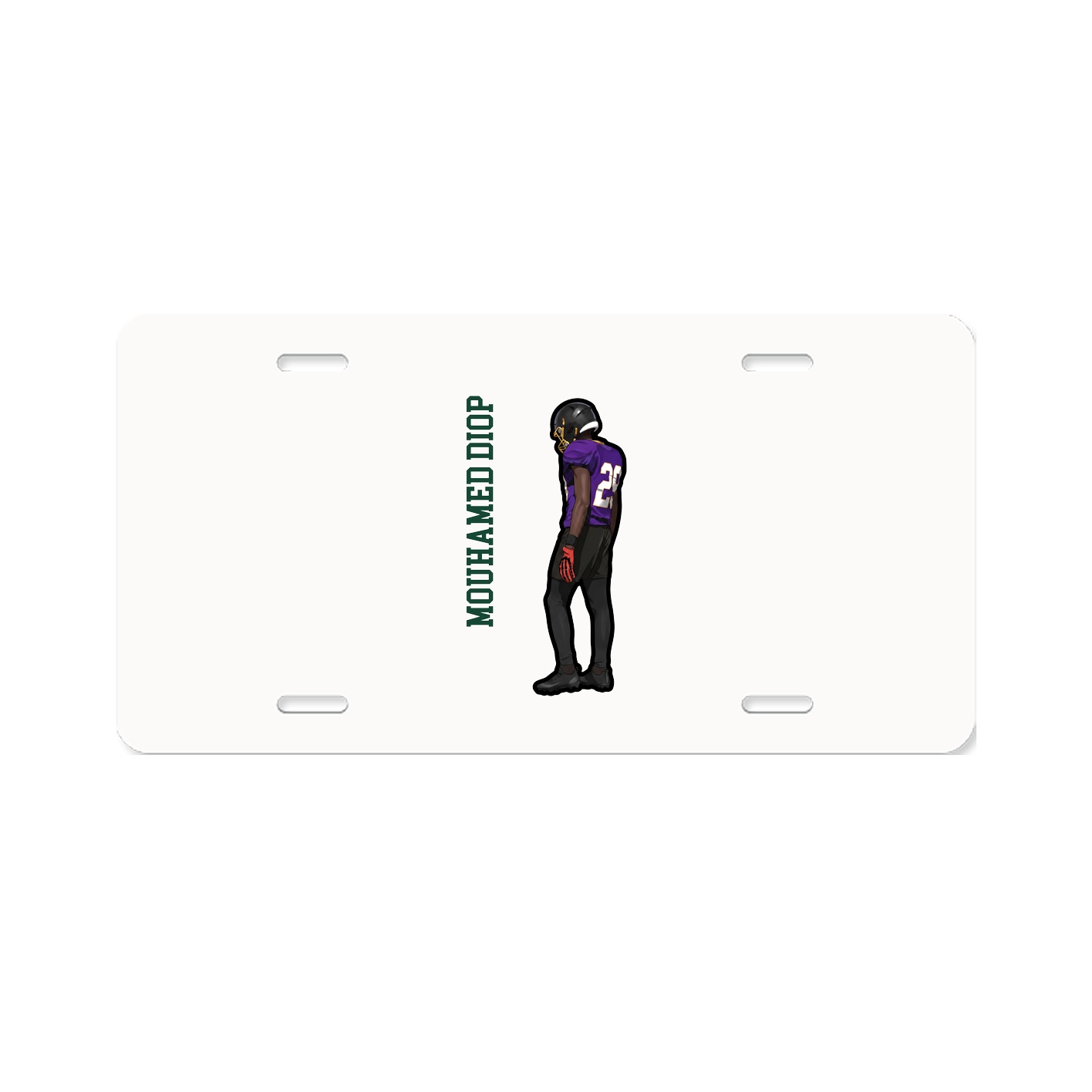 Aluminum License Plate