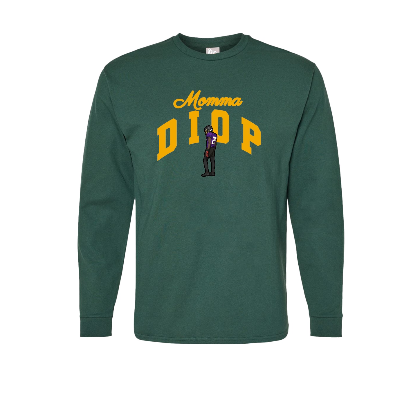 Long Sleeve Tee — Mothers Day Arch in Green