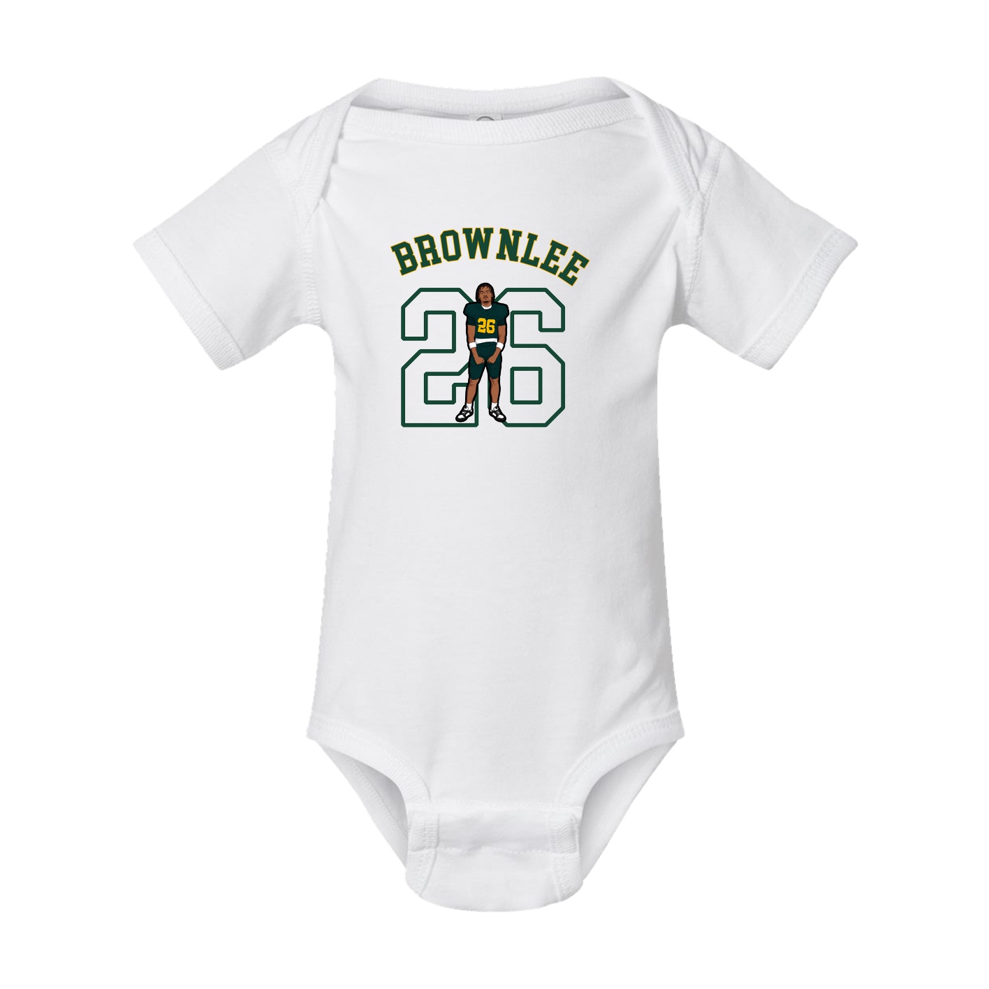 Baby Onesie — Shirsey Arch in White