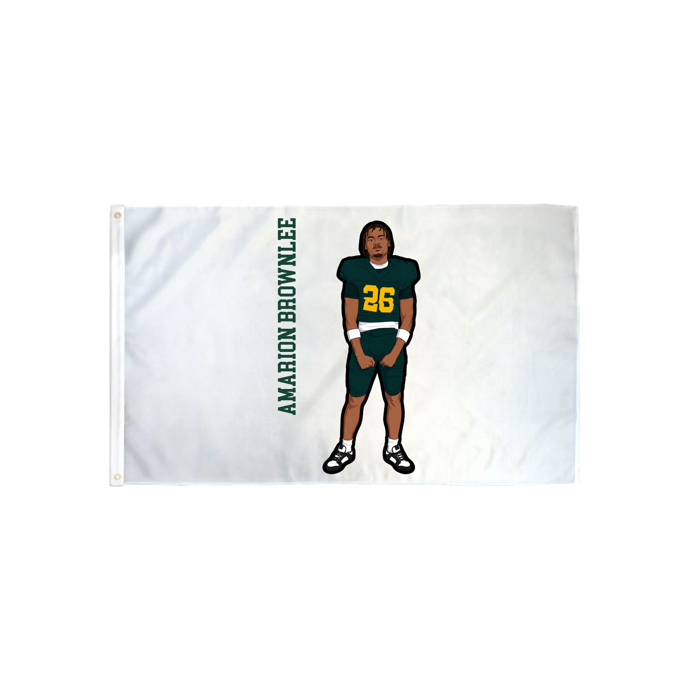3x5 Flag — Name Vertical in Classic