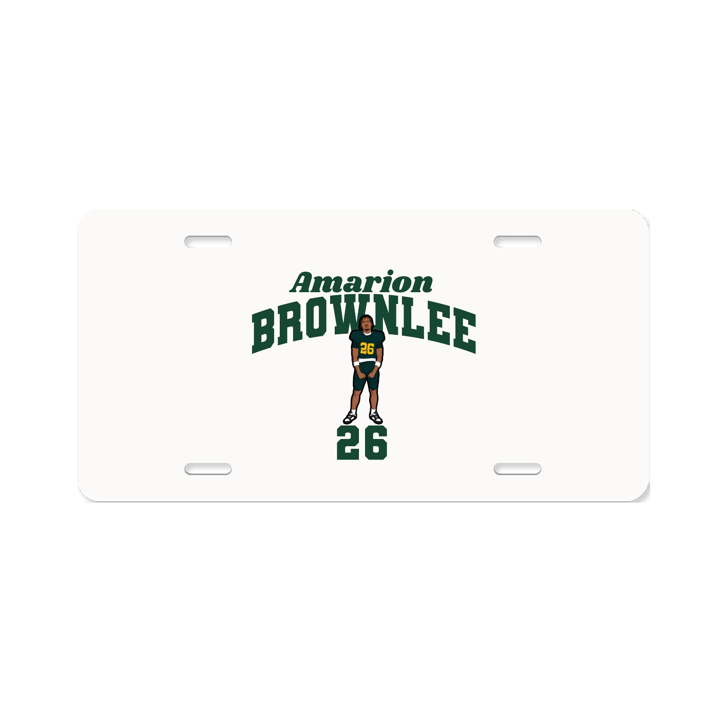 License Plate — Signature Arch in Classic