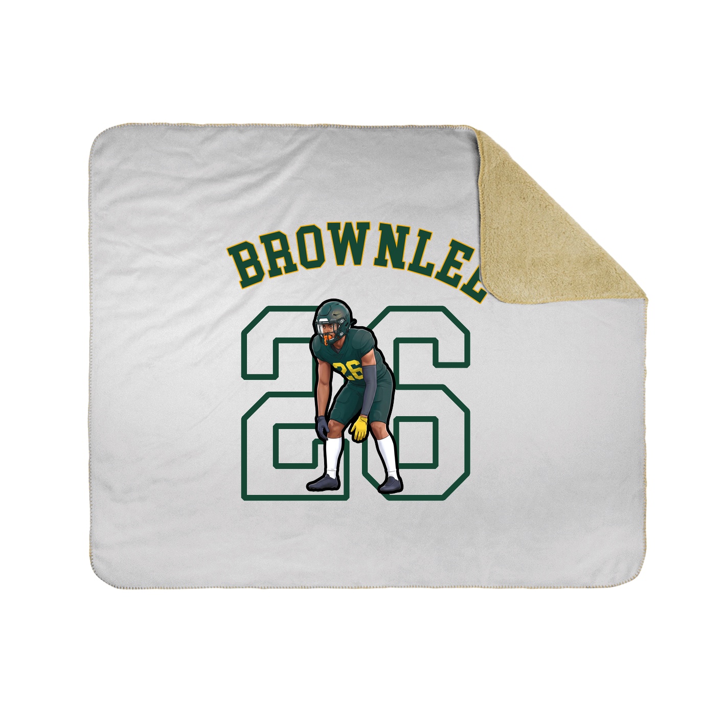 Throw Blanket — Shirsey Arch in White