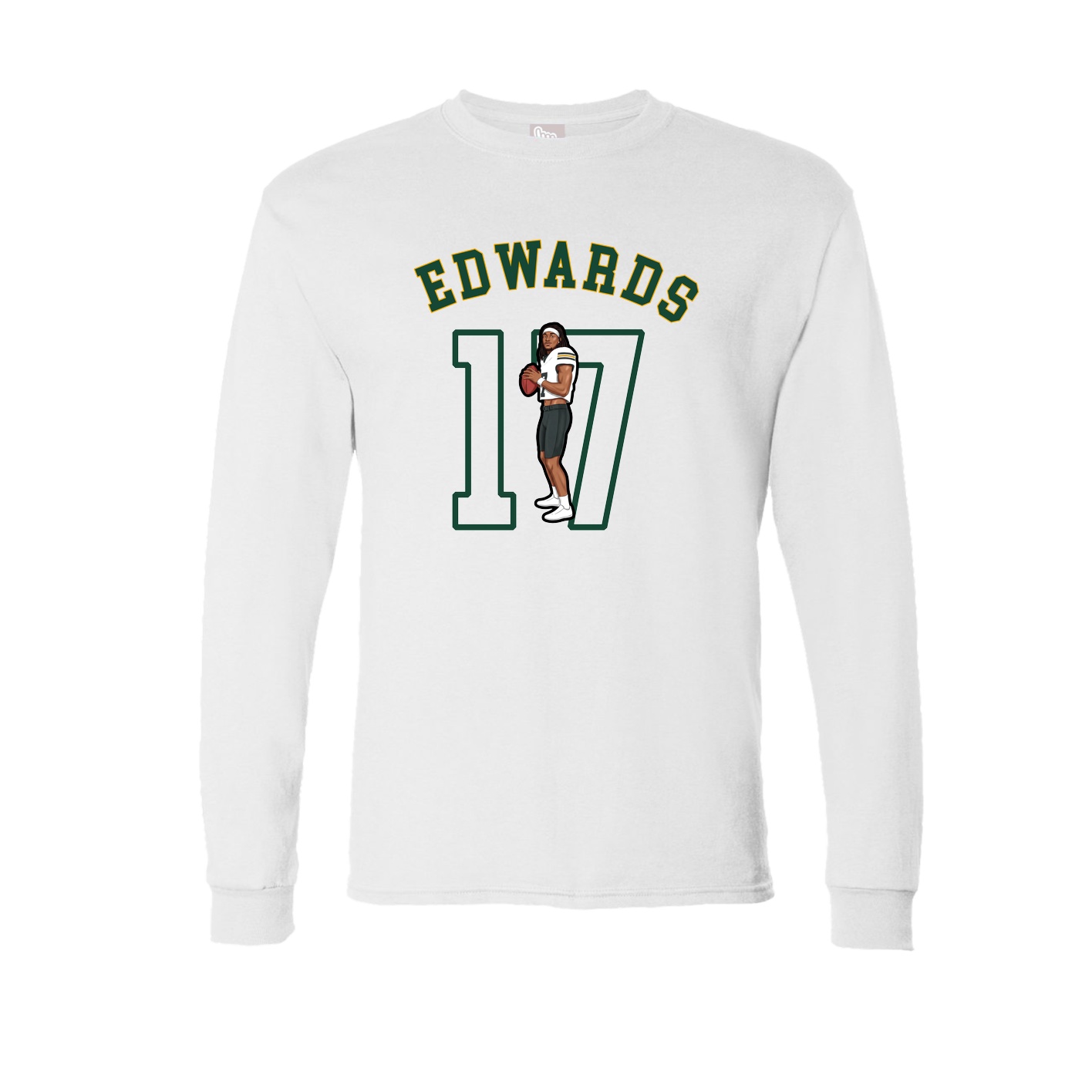 Long Sleeve Tee — Shirsey Arch in White