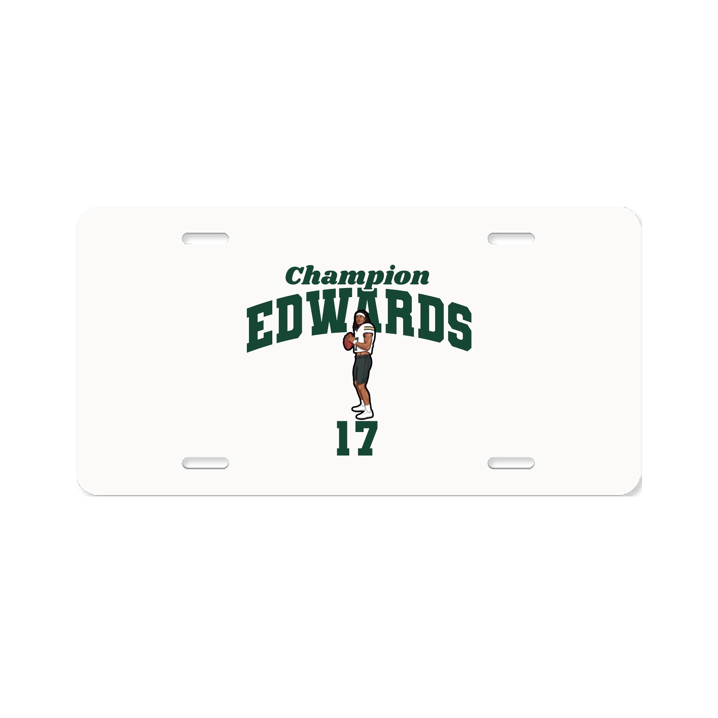 License Plate — Signature Arch in Classic