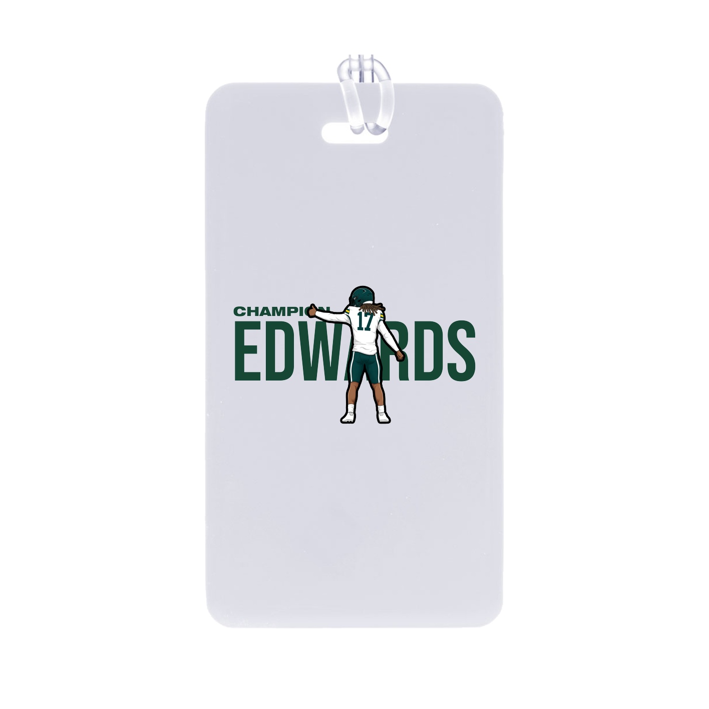 Bag Tag — Player Name in Classic