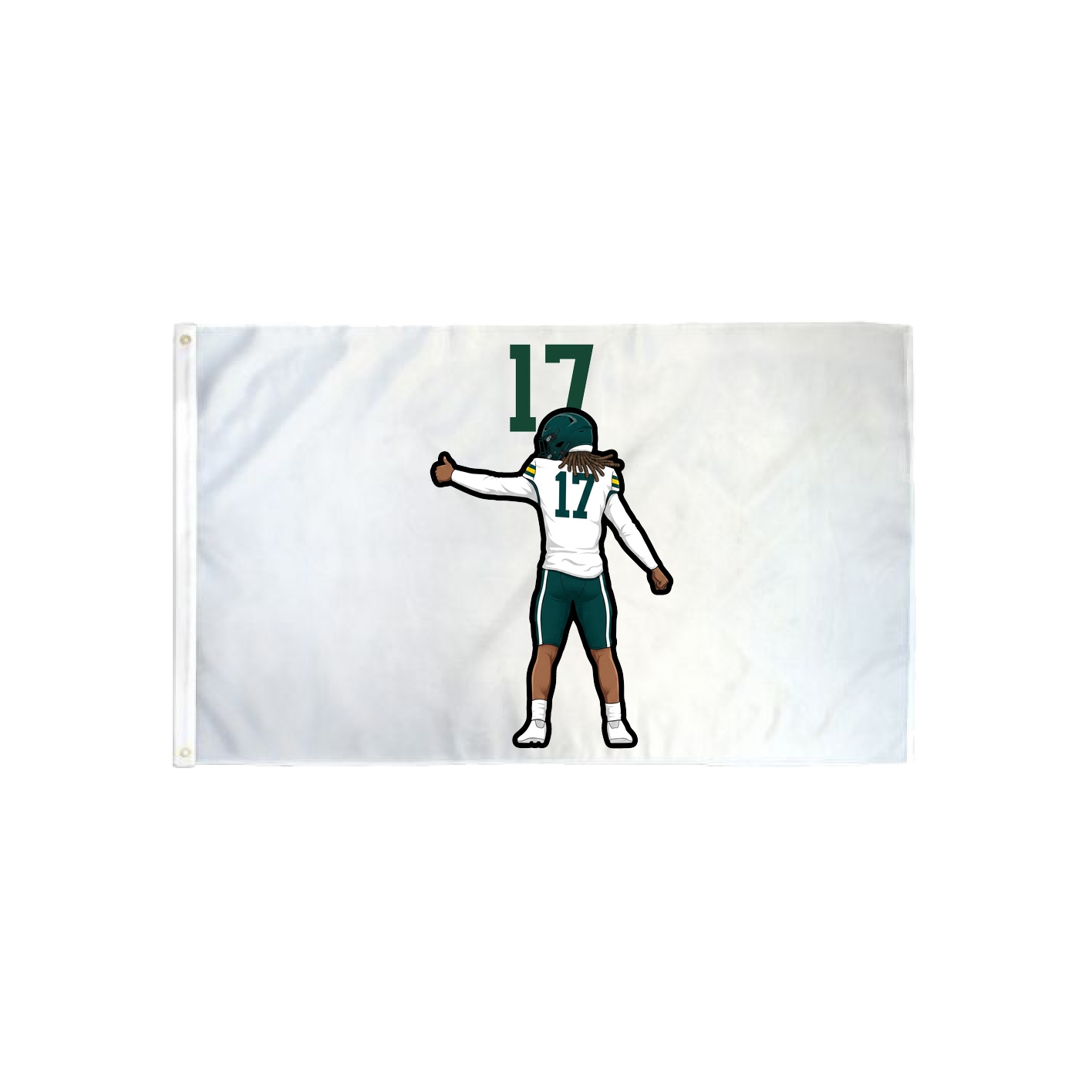 3x5 Flag — Number Top in Classic