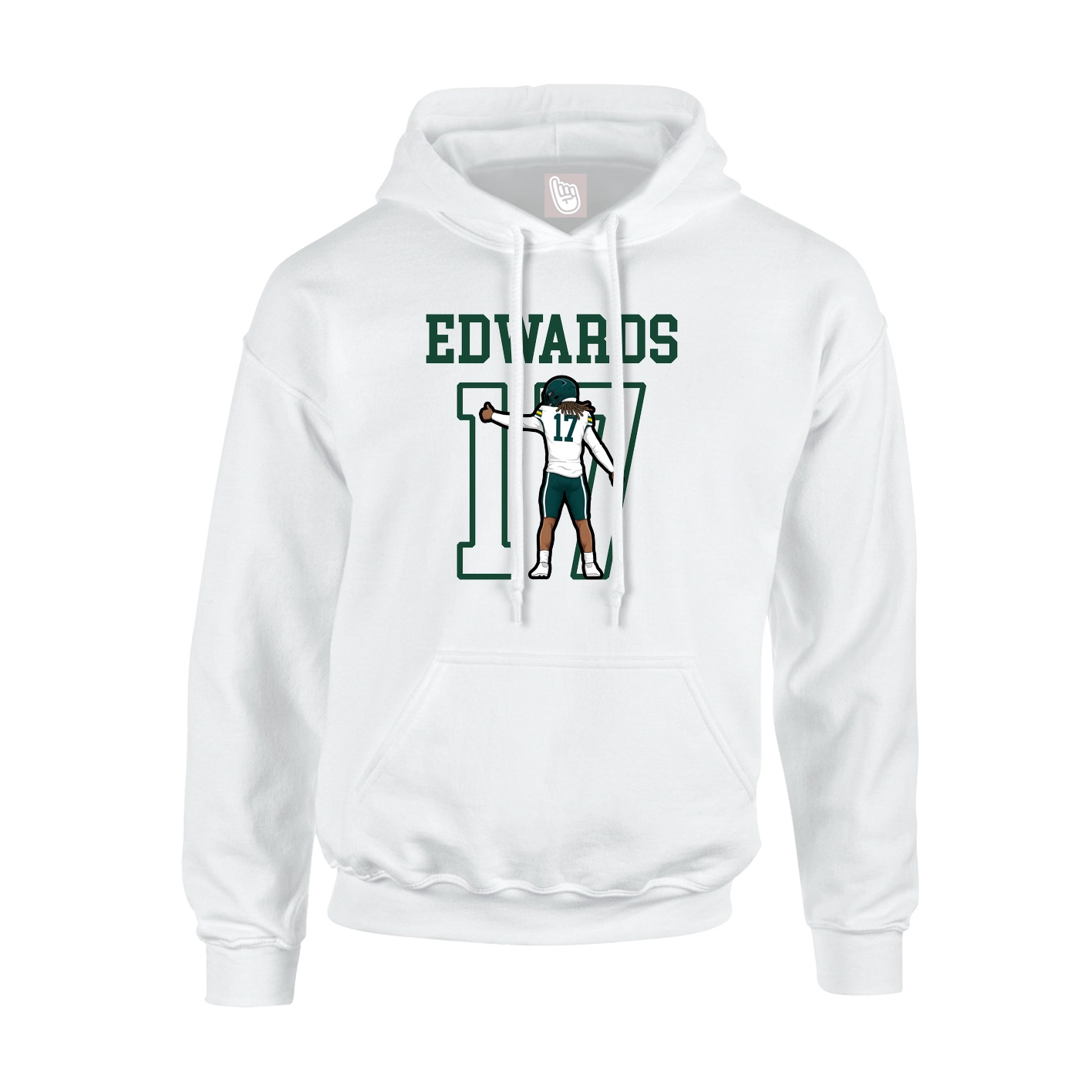 Youth Hoodie — Shirsey in White