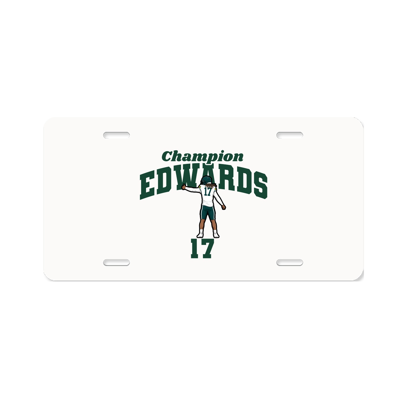 License Plate — Signature Arch in Classic