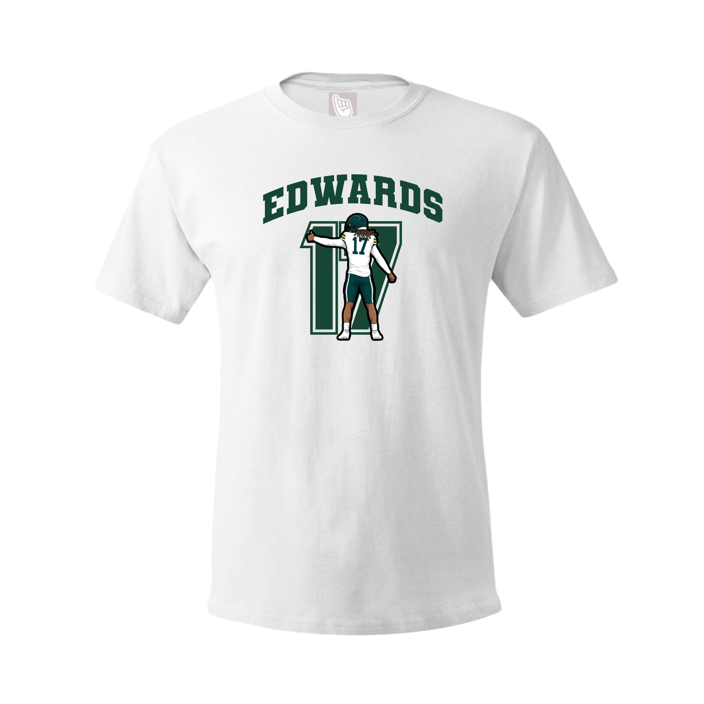 Tee — Number in White
