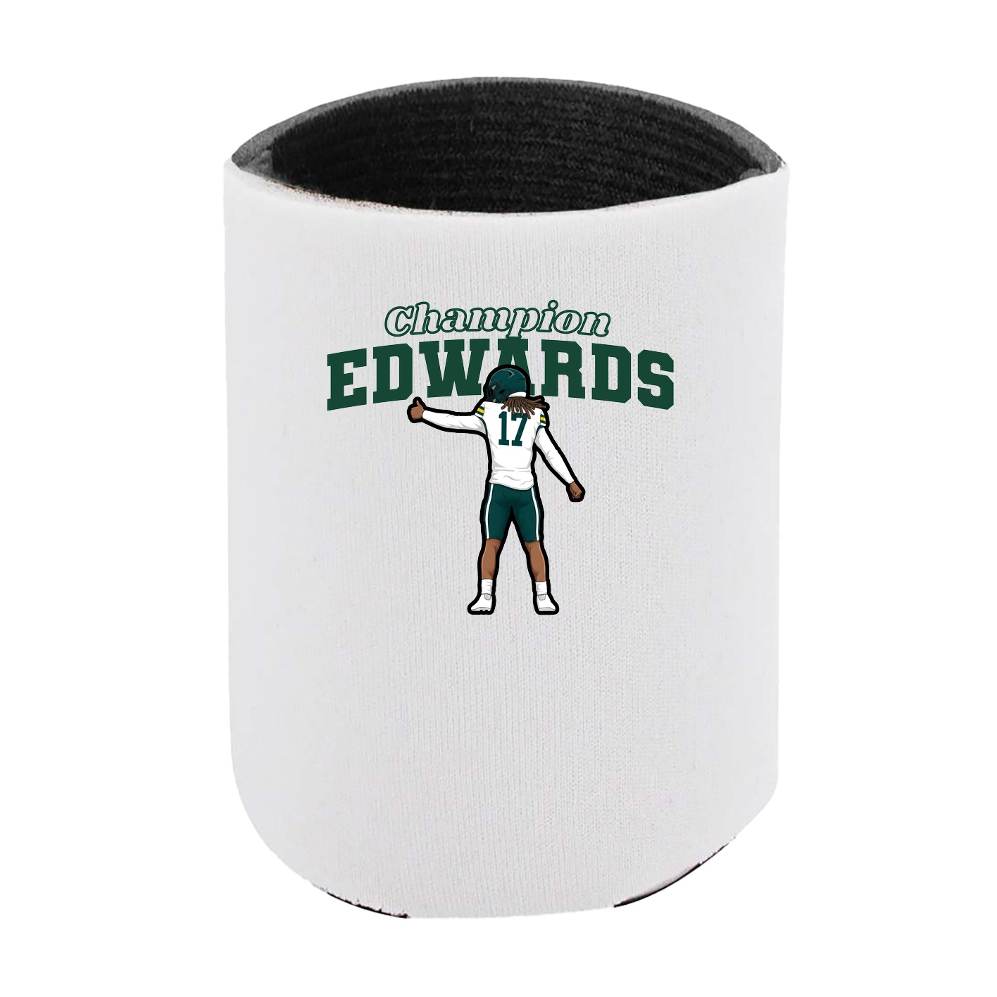 Can Holder — Name Arch in White