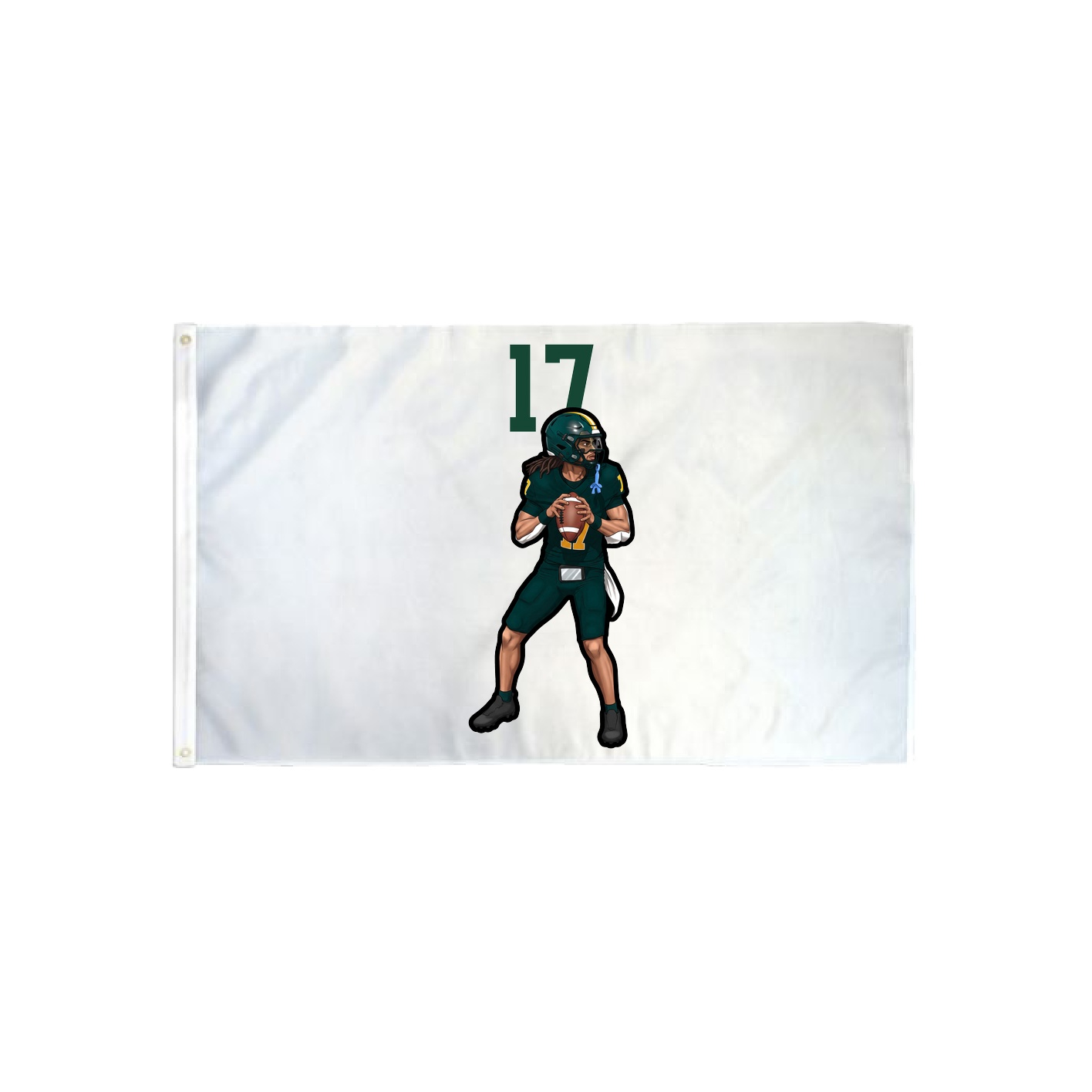 3x5 Flag — Number Top in Classic