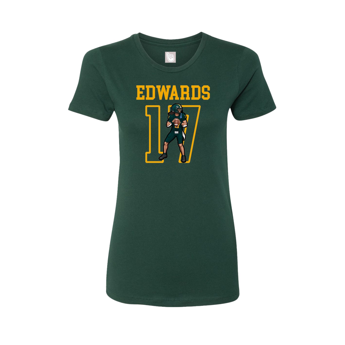Fitted Women's Tee — Shirsey in Green