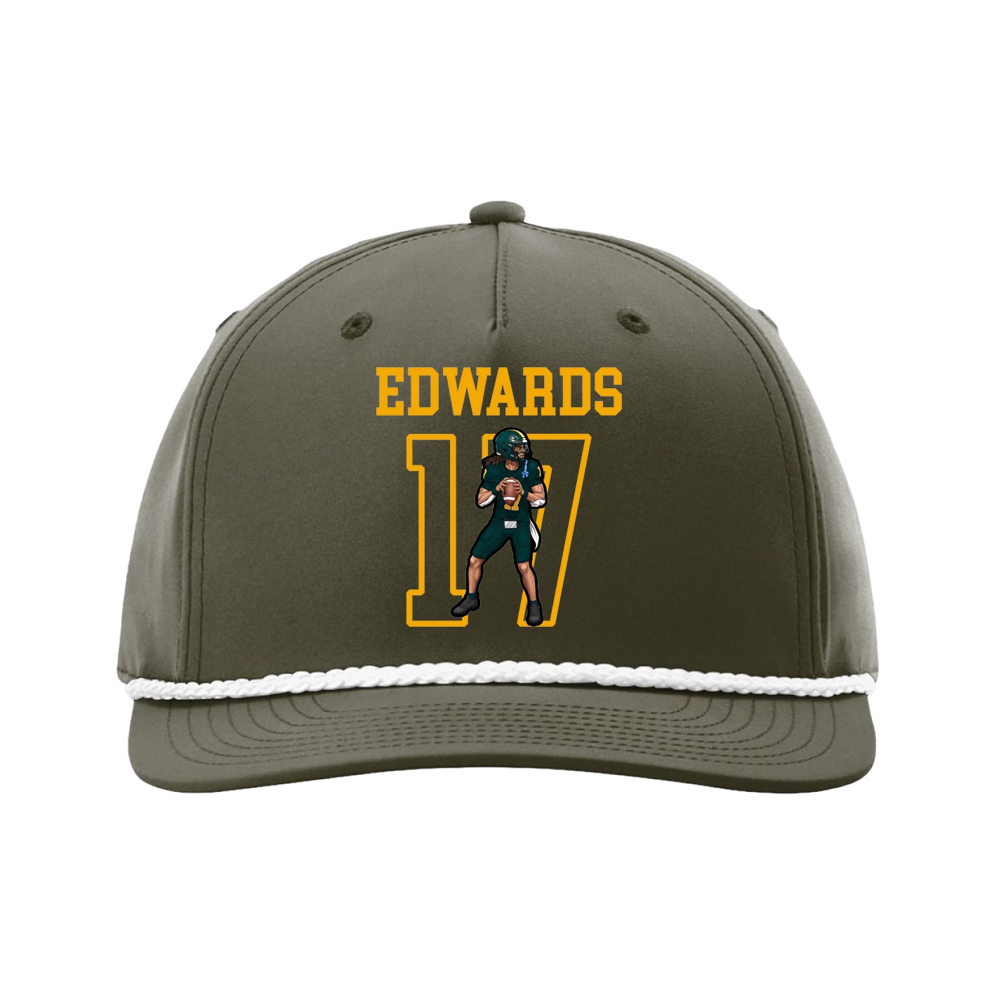 Five-Panel Classic Rope Cap — Shirsey in Green