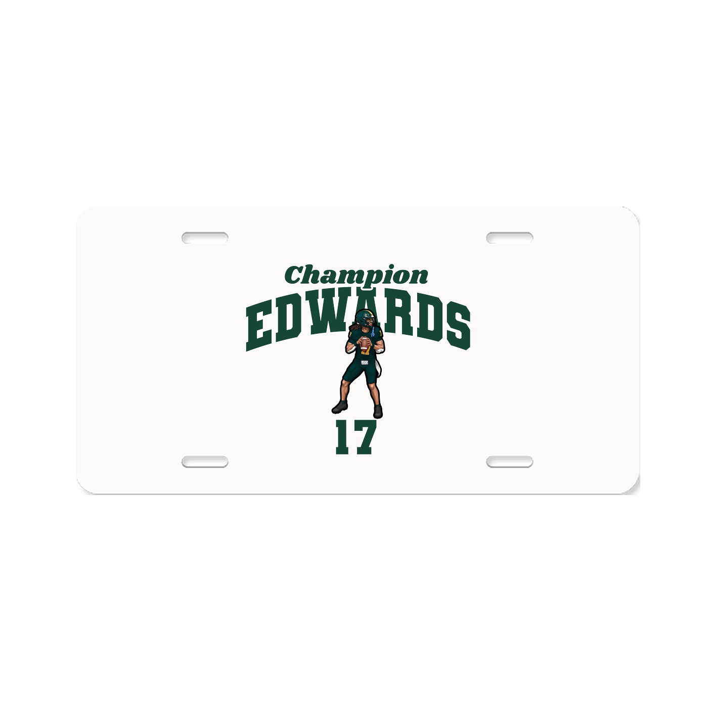 License Plate — Signature Arch in Classic