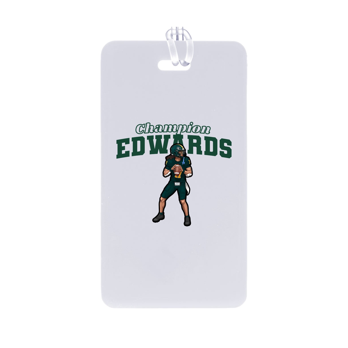 Bag Tag — Name Arch in Classic