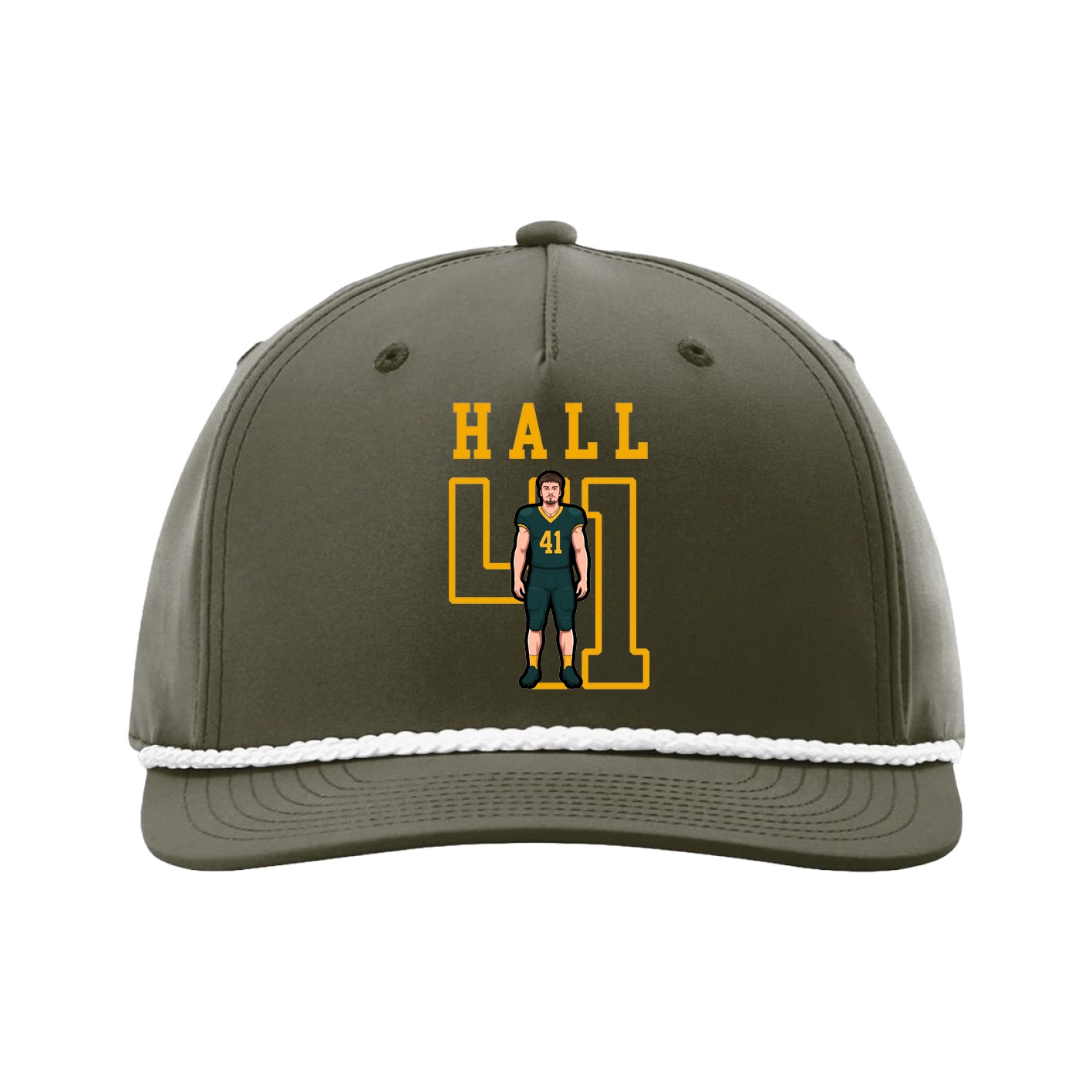 Five-Panel Classic Rope Cap — Shirsey in Green