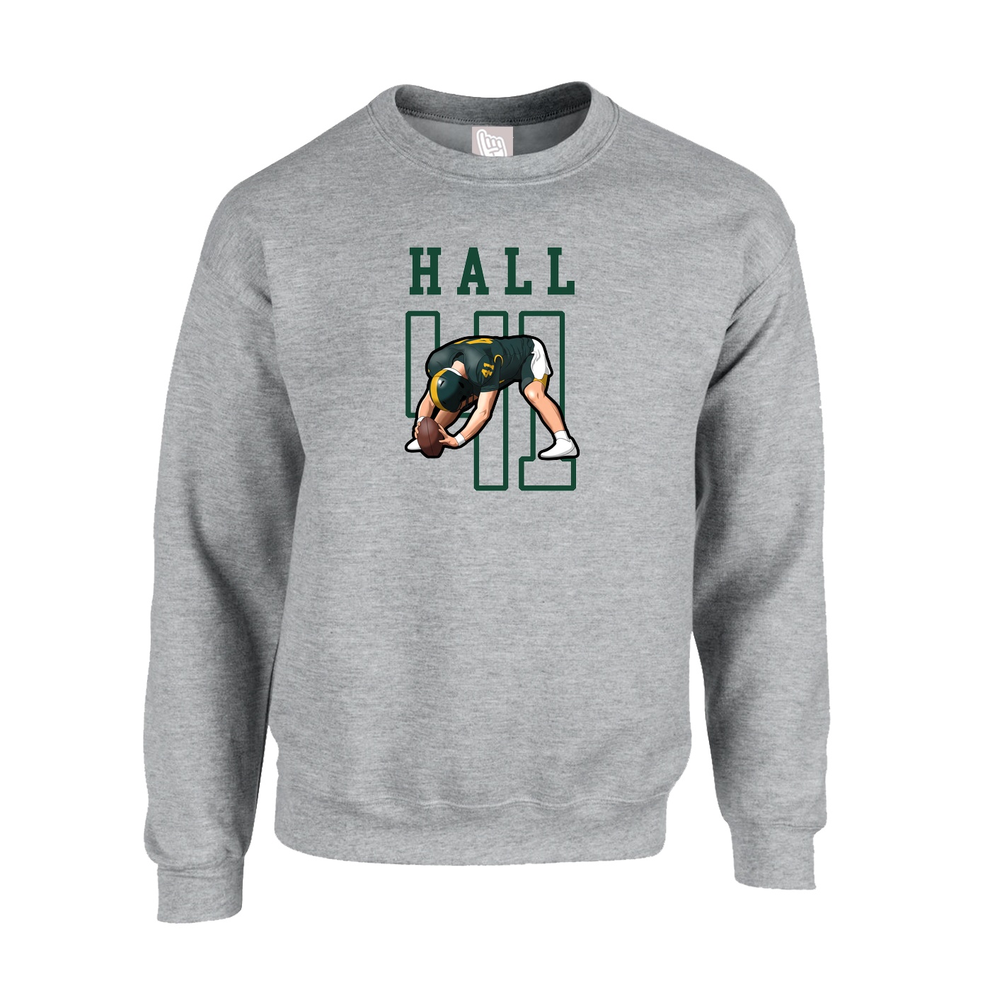 Fleece Crew — Shirsey in Grey