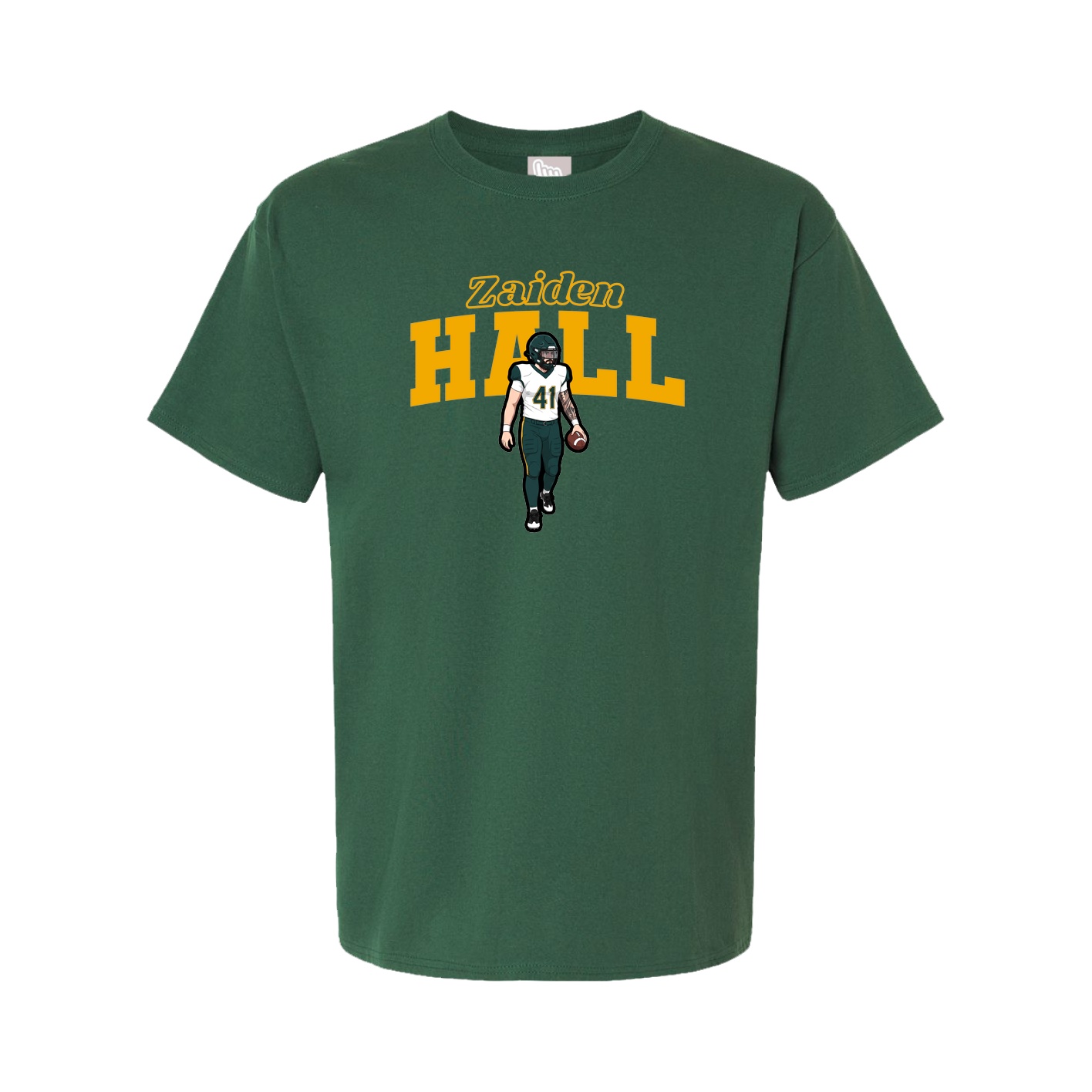 Tee — Name Arch in Green