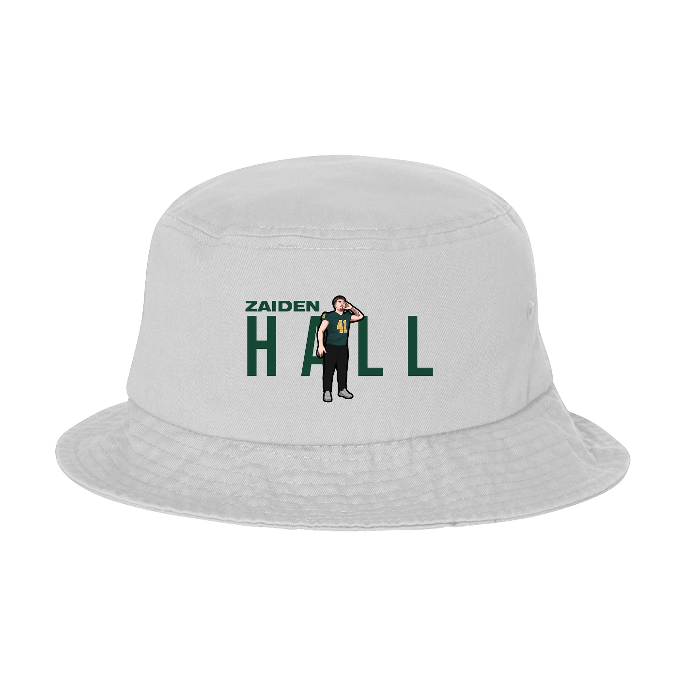Bucket Cap — Player Name in White