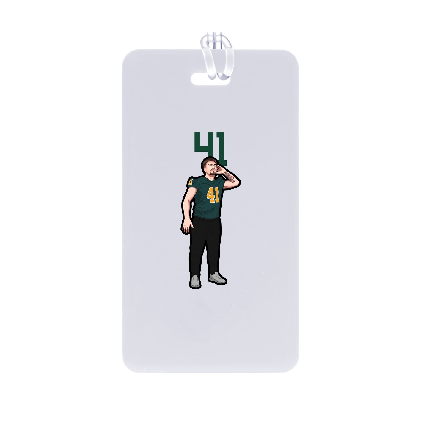 Bag Tag — Number Top in Classic
