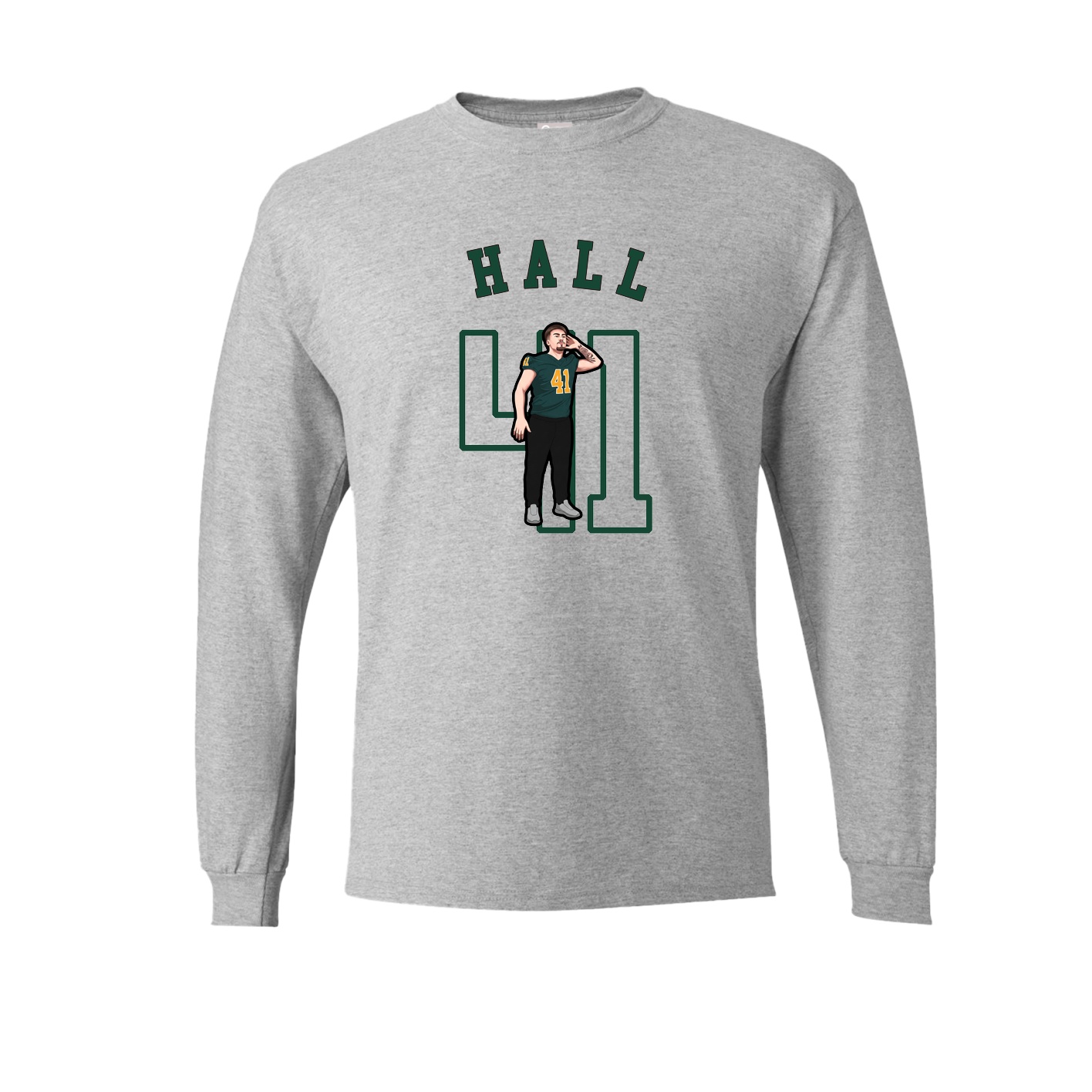 Long Sleeve Tee — Shirsey Arch in Grey