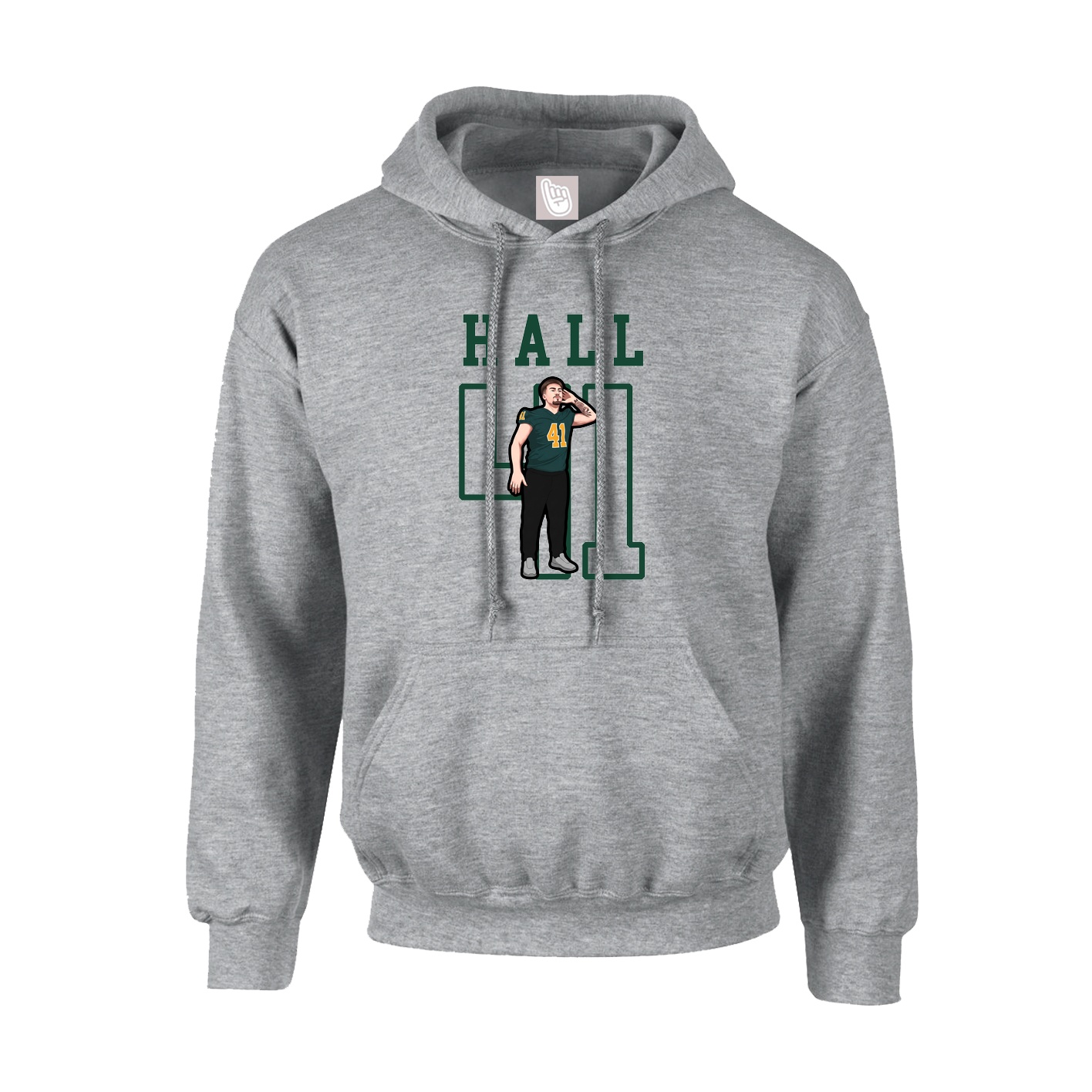 Hoodie — Shirsey in Grey