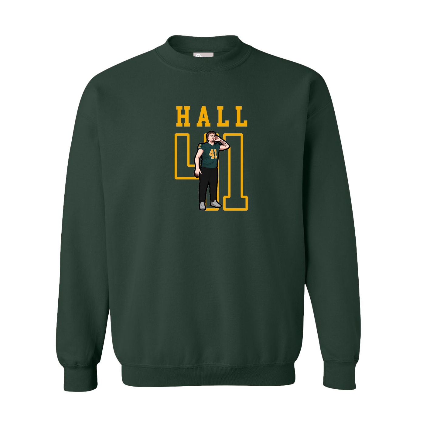 Fleece Crew — Shirsey in Green