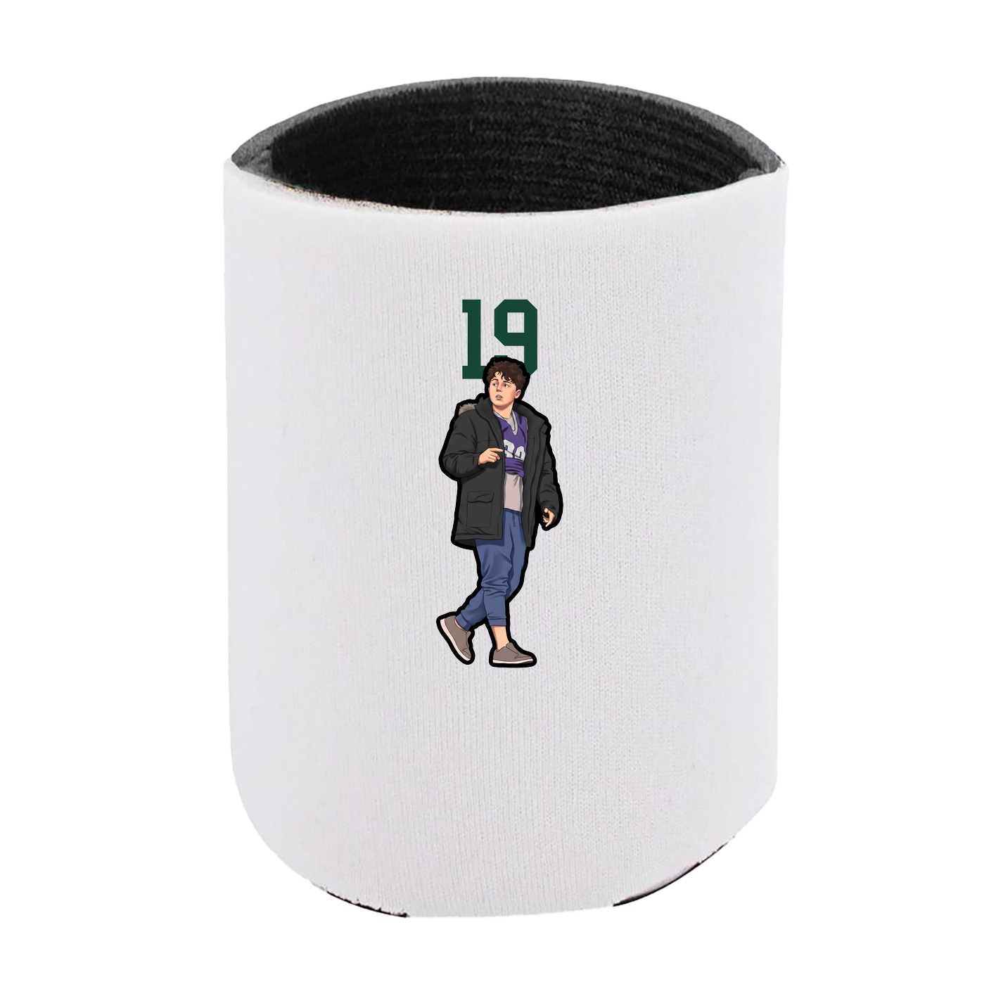 Can Holder — Number Top in White