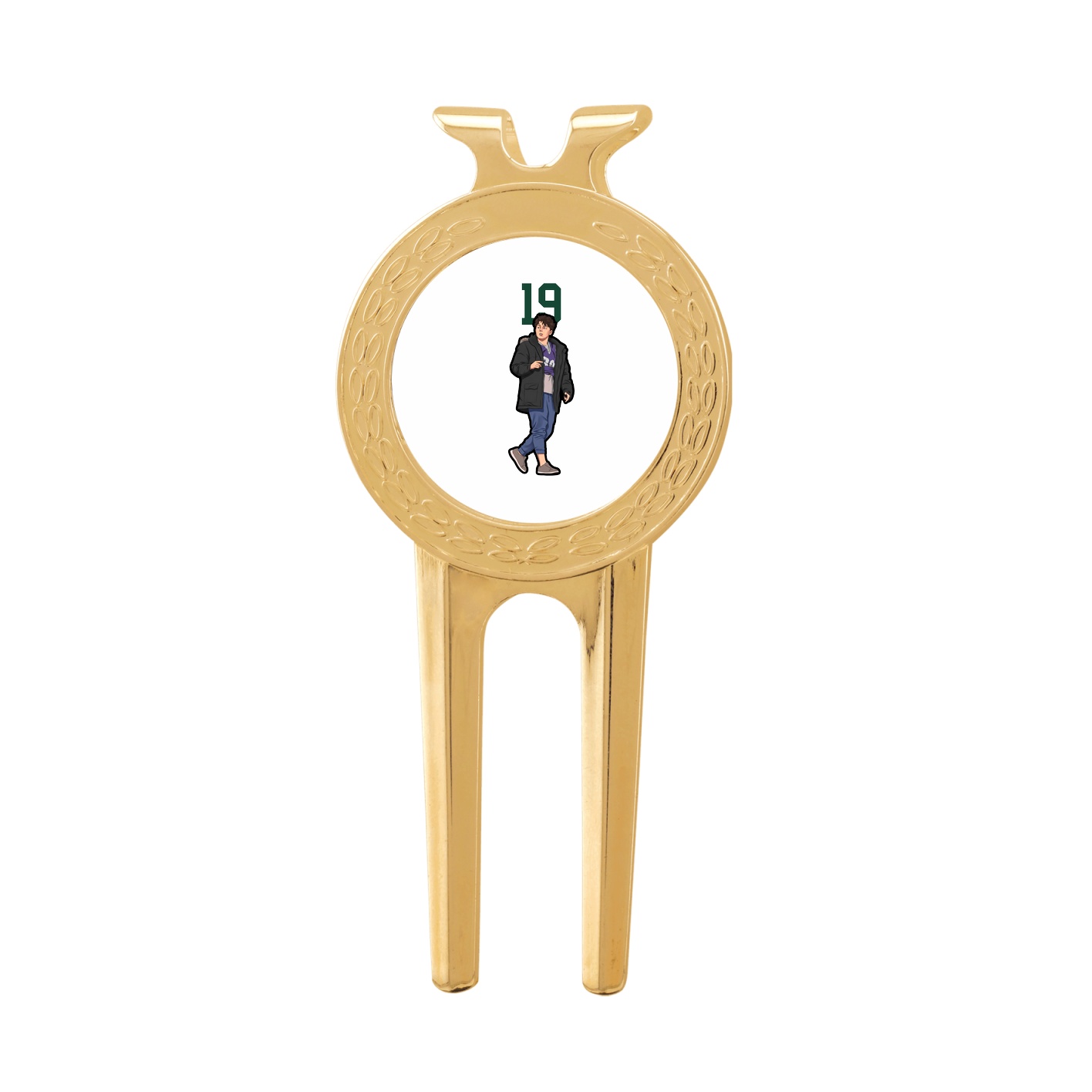 Divot Tool with Ball Marker — Number Top in Classic