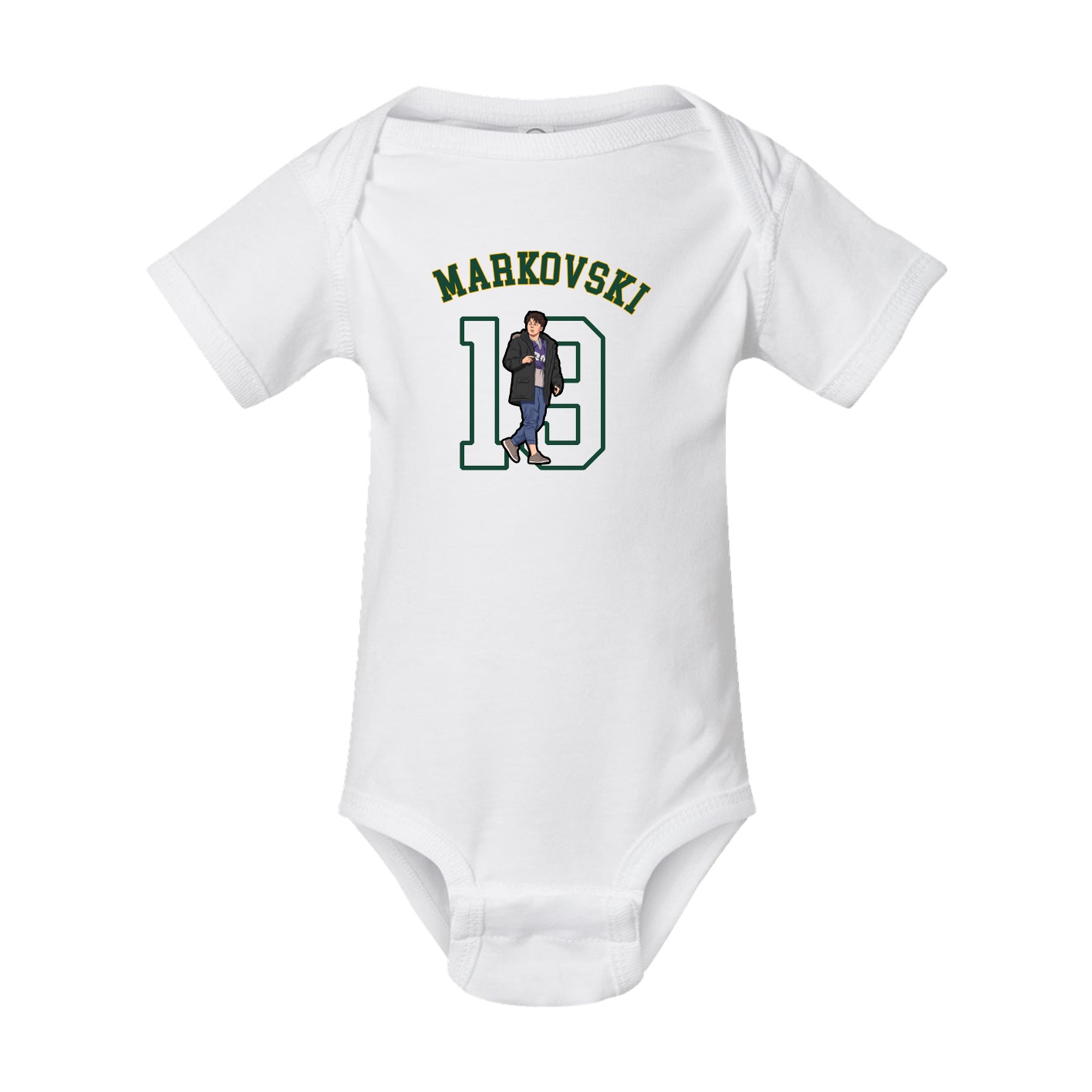 Baby Onesie — Shirsey Arch in White