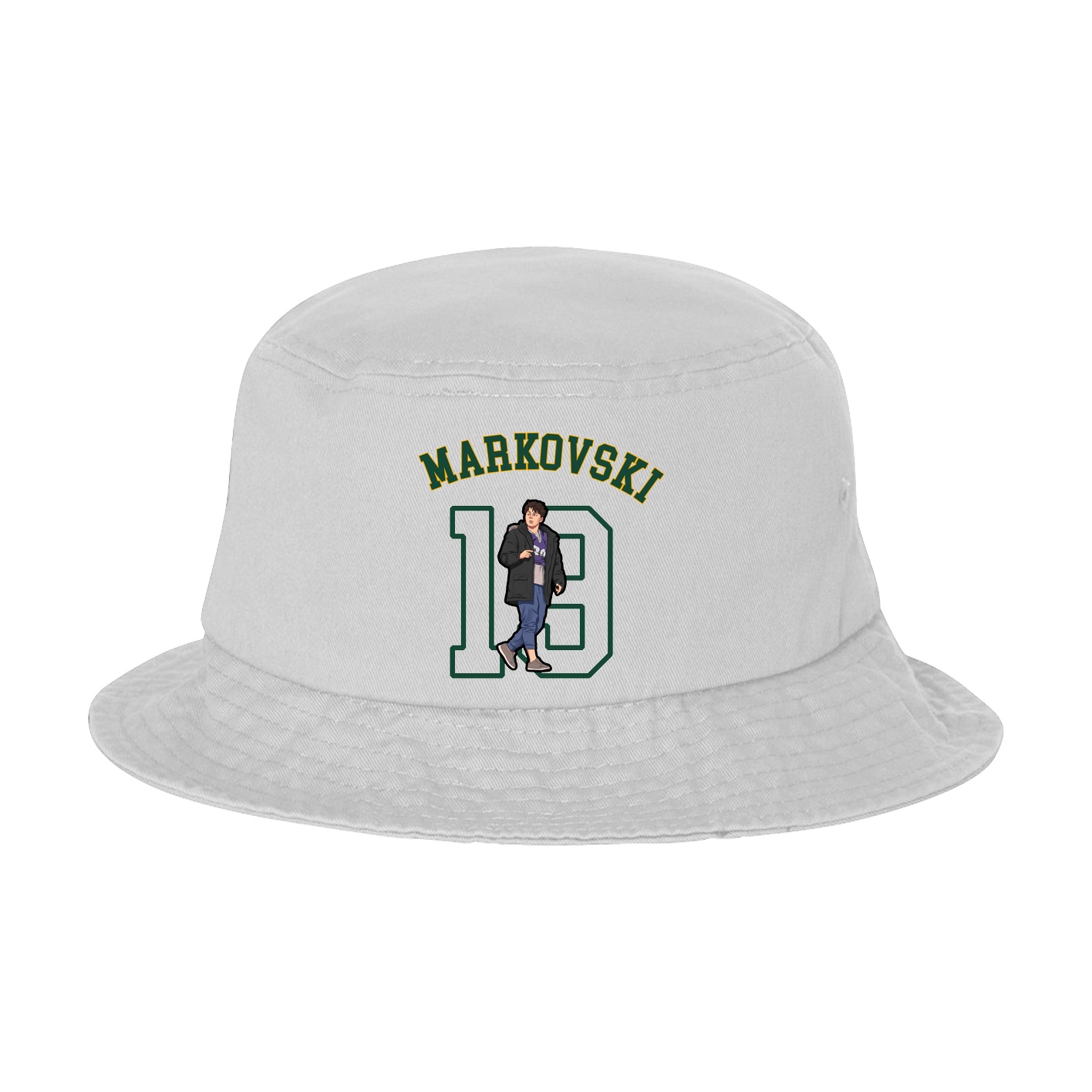 Bucket Cap — Shirsey Arch in White