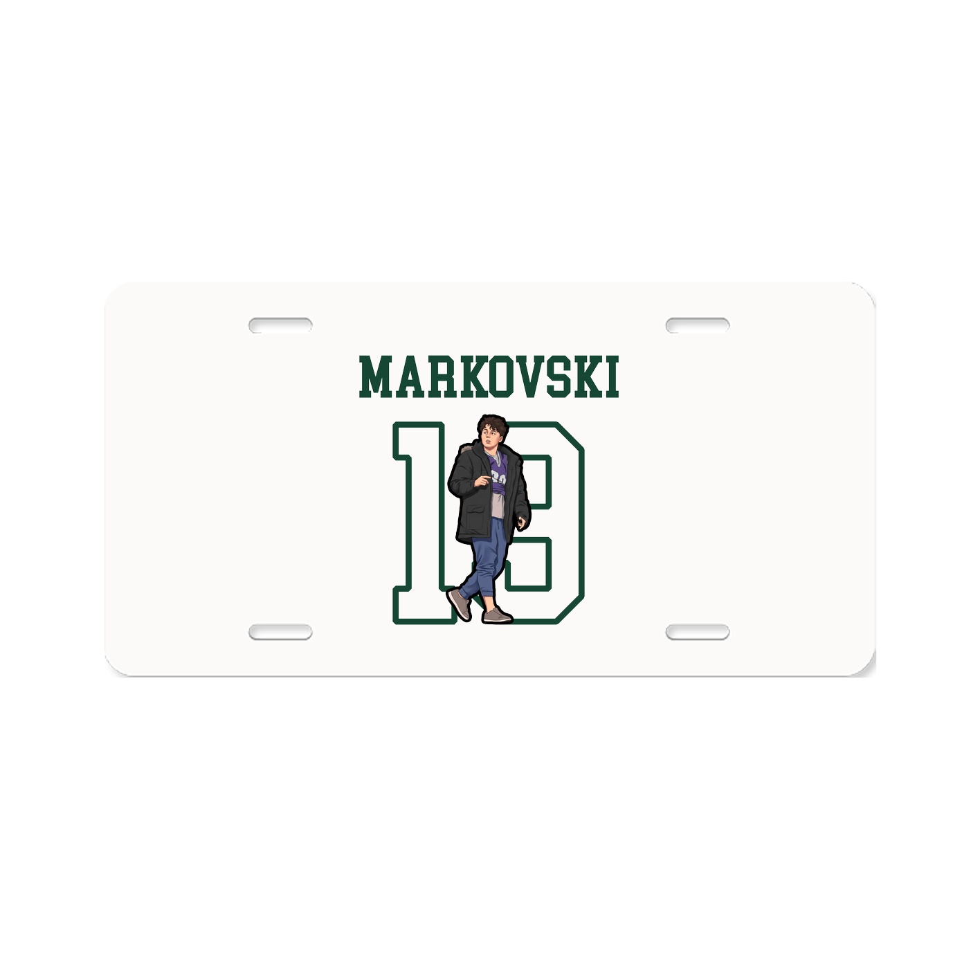License Plate — Shirsey in Classic