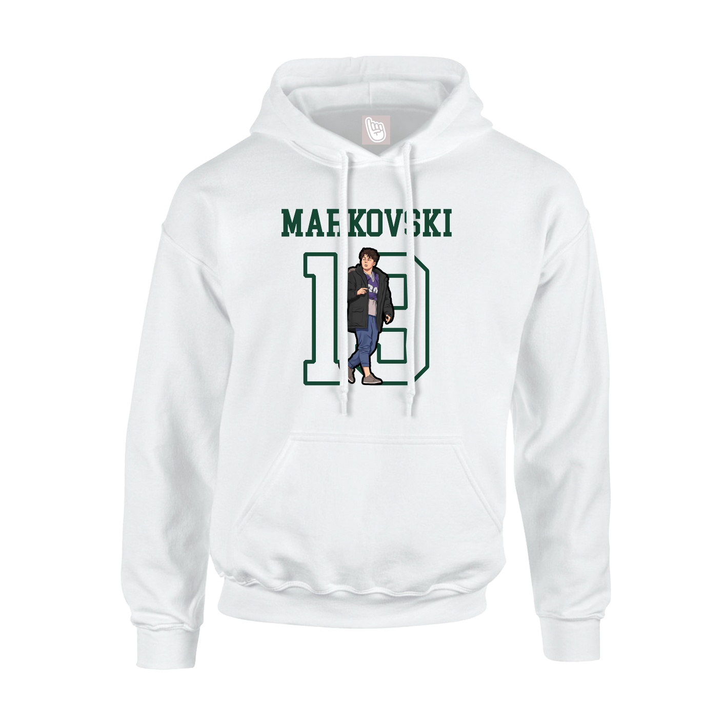 Youth Hoodie — Shirsey in White