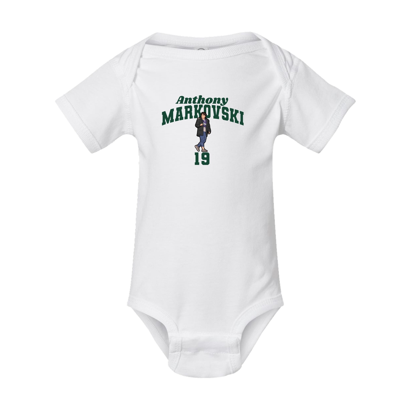 Baby Onesie — Signature Arch in White